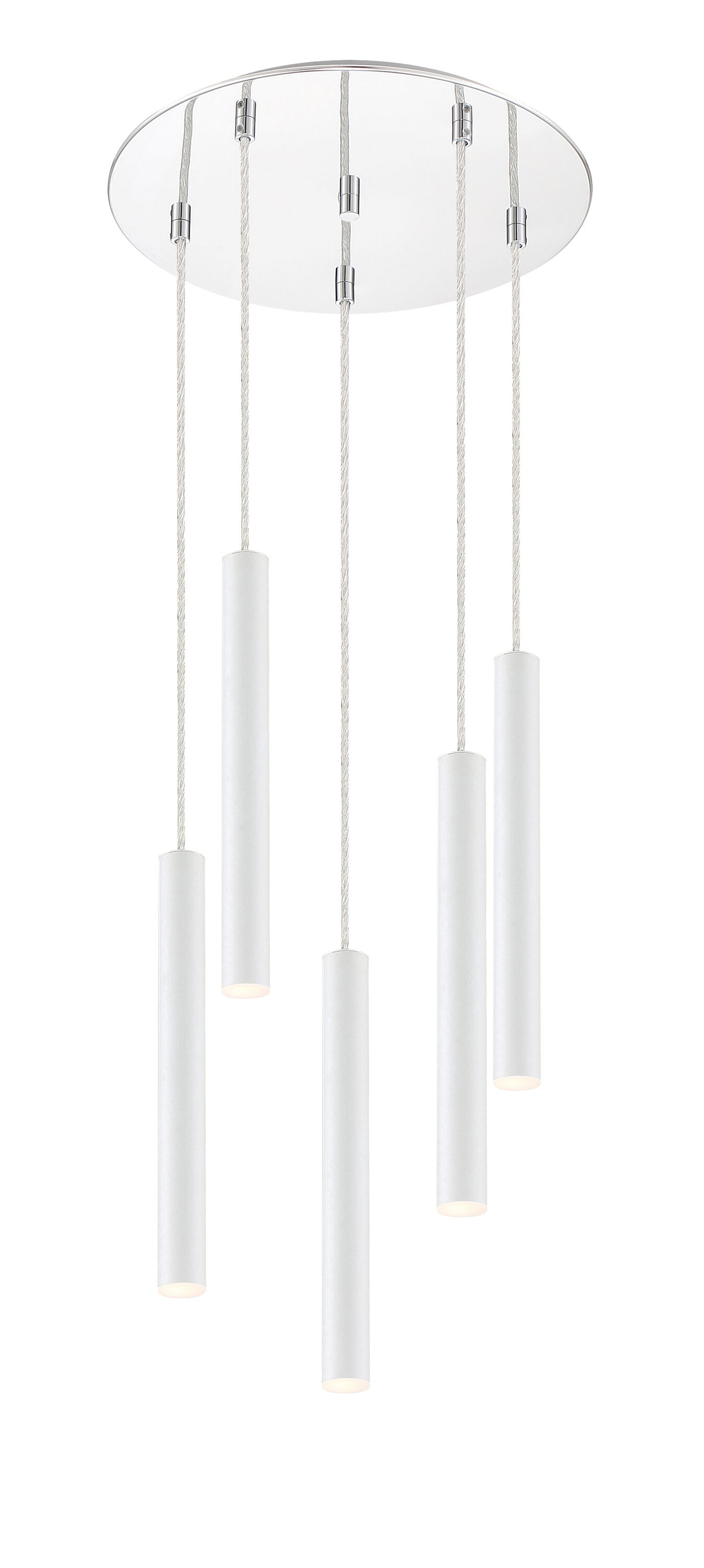 Z-Lite 917MP12-WH-LED-5RCH Pool-Table-Lighting - View #2