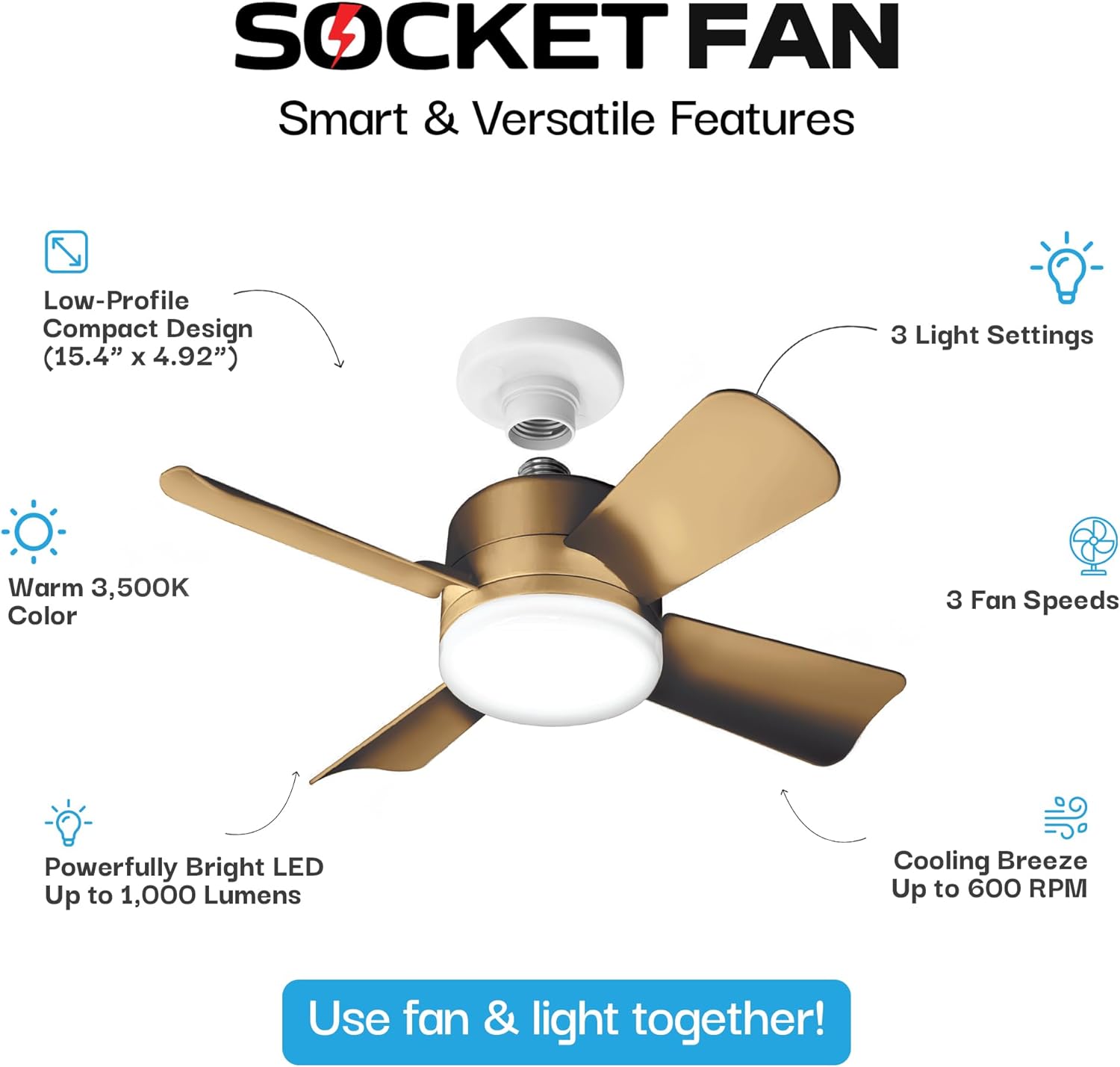 BELL + HOWELL 2223 Ceiling-Fans - View #2