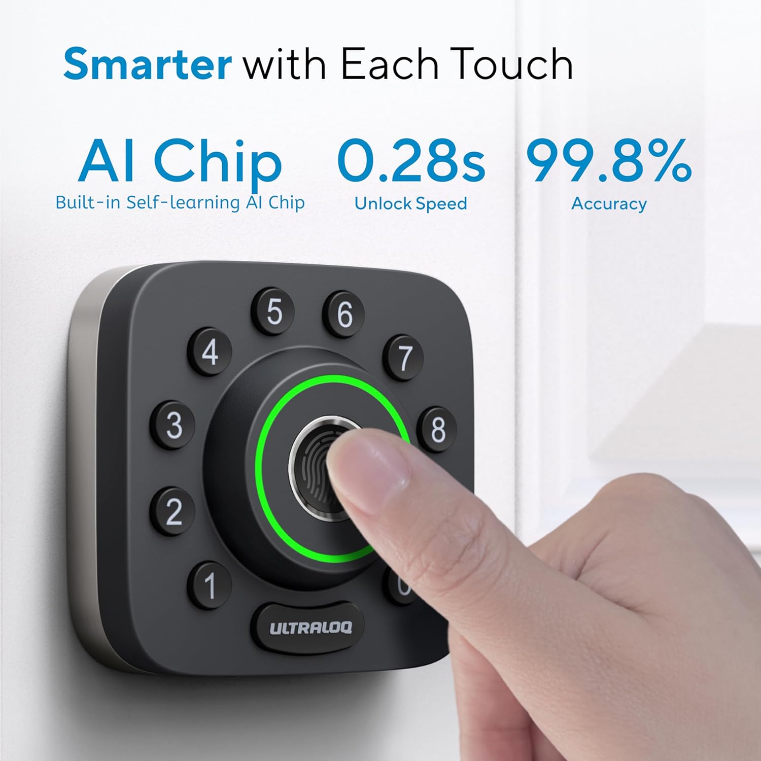 Ultraloq U-BOLLT-PRO-WIFI-B Electronic-Door-Locks - View #3