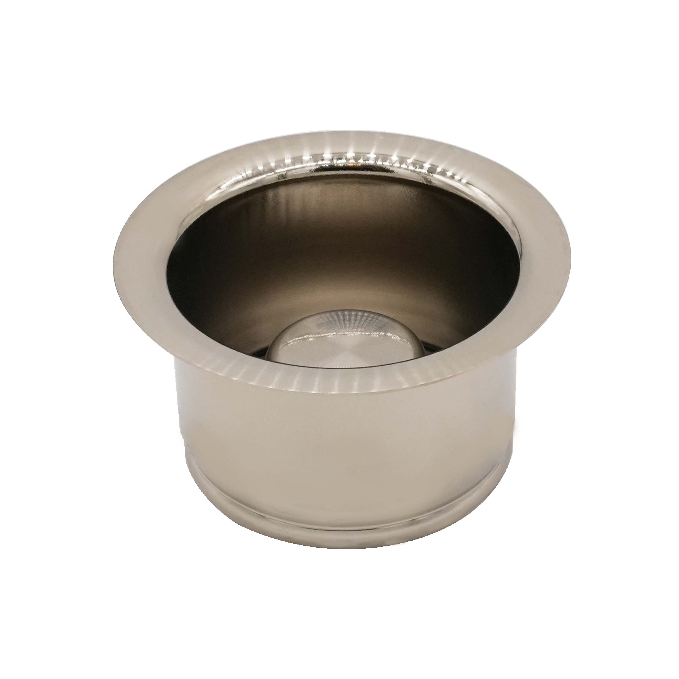 Westbrass d2082s-05 Insinkerator Style Extra-Deep Disposal Flange and Strainer - Polished Nickel