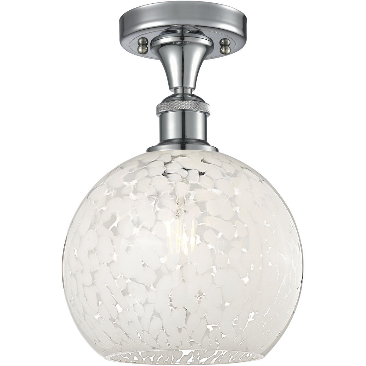 Innovations Lighting 2672436 516-1C-PC-G1216-8WM Ballston White Mouchette