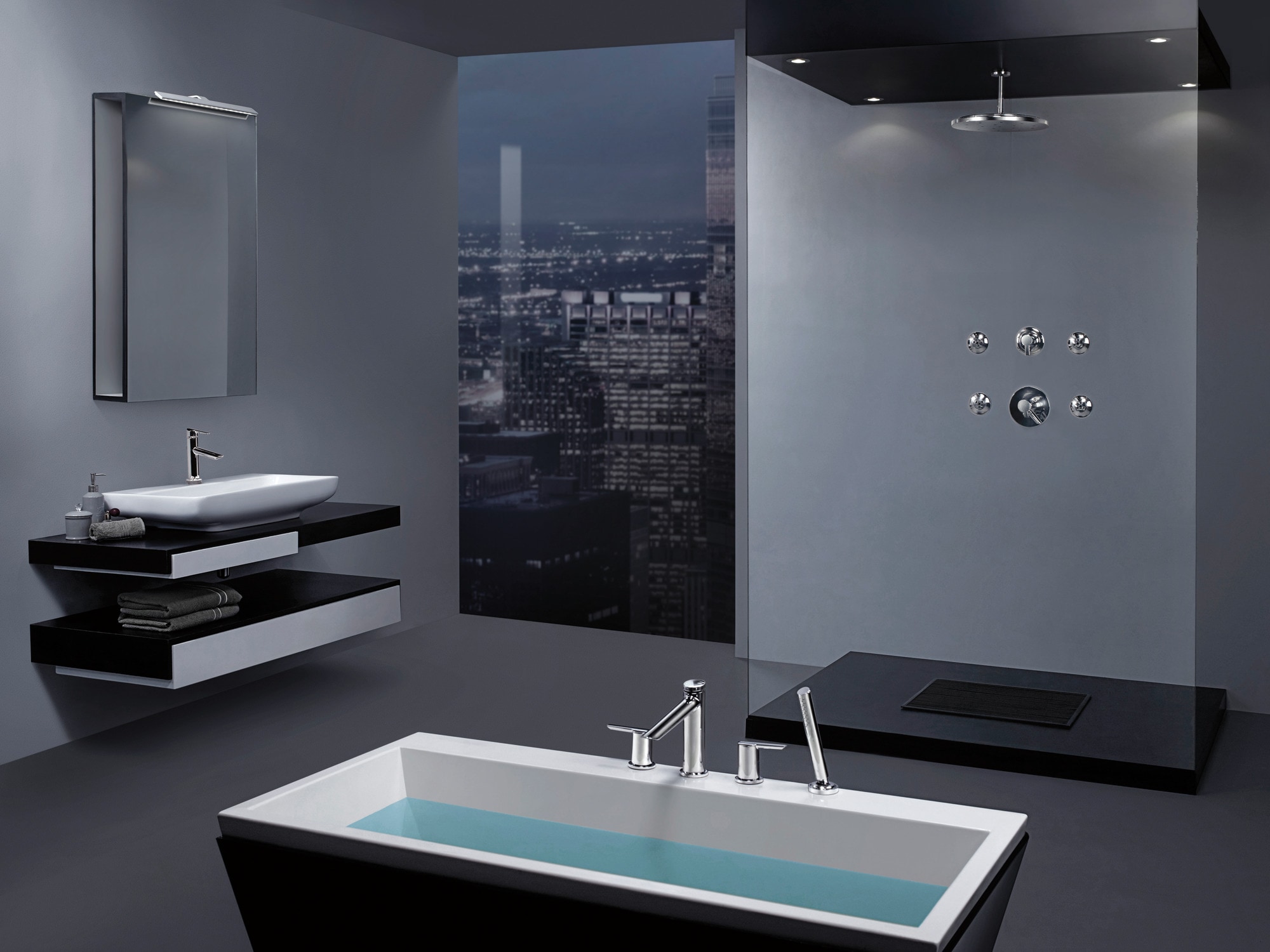 Delta SH5005-RB Shower-Tub-Jets - View #17