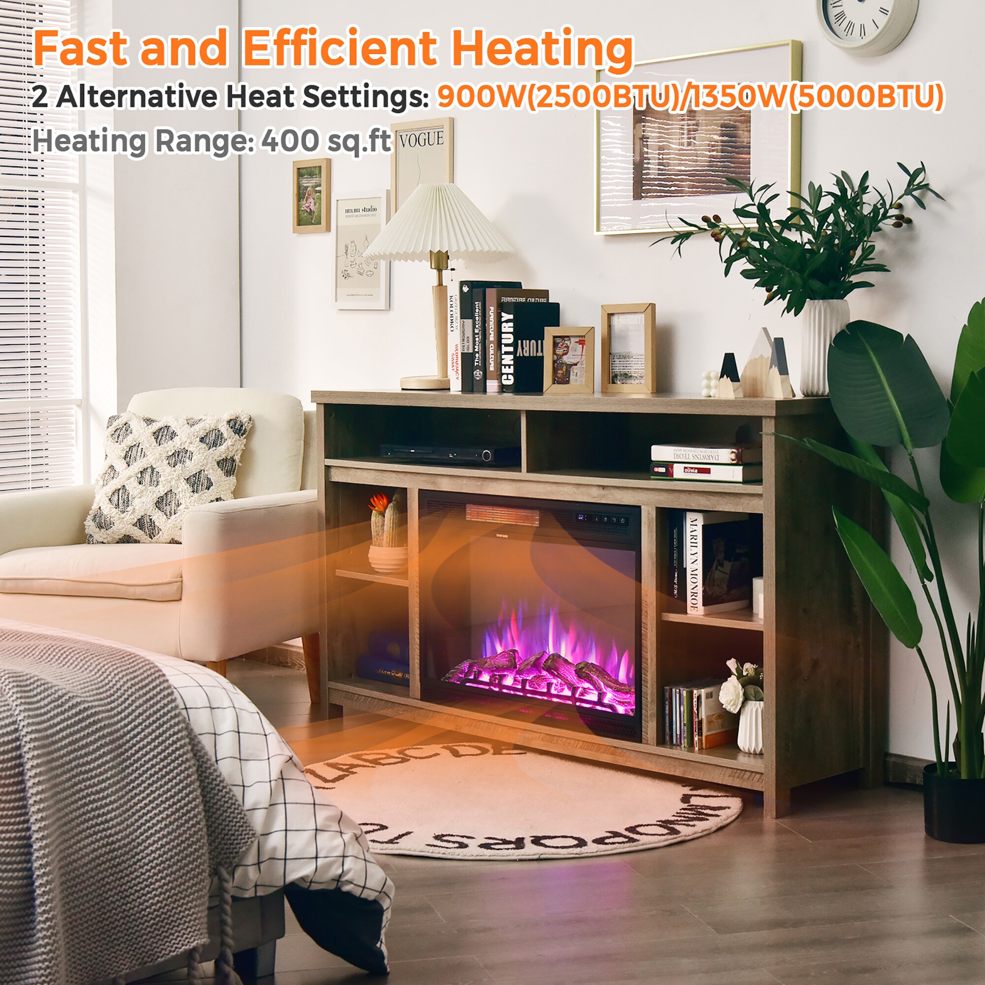 Goplus FP10048US Electric-Fireplaces - View #4
