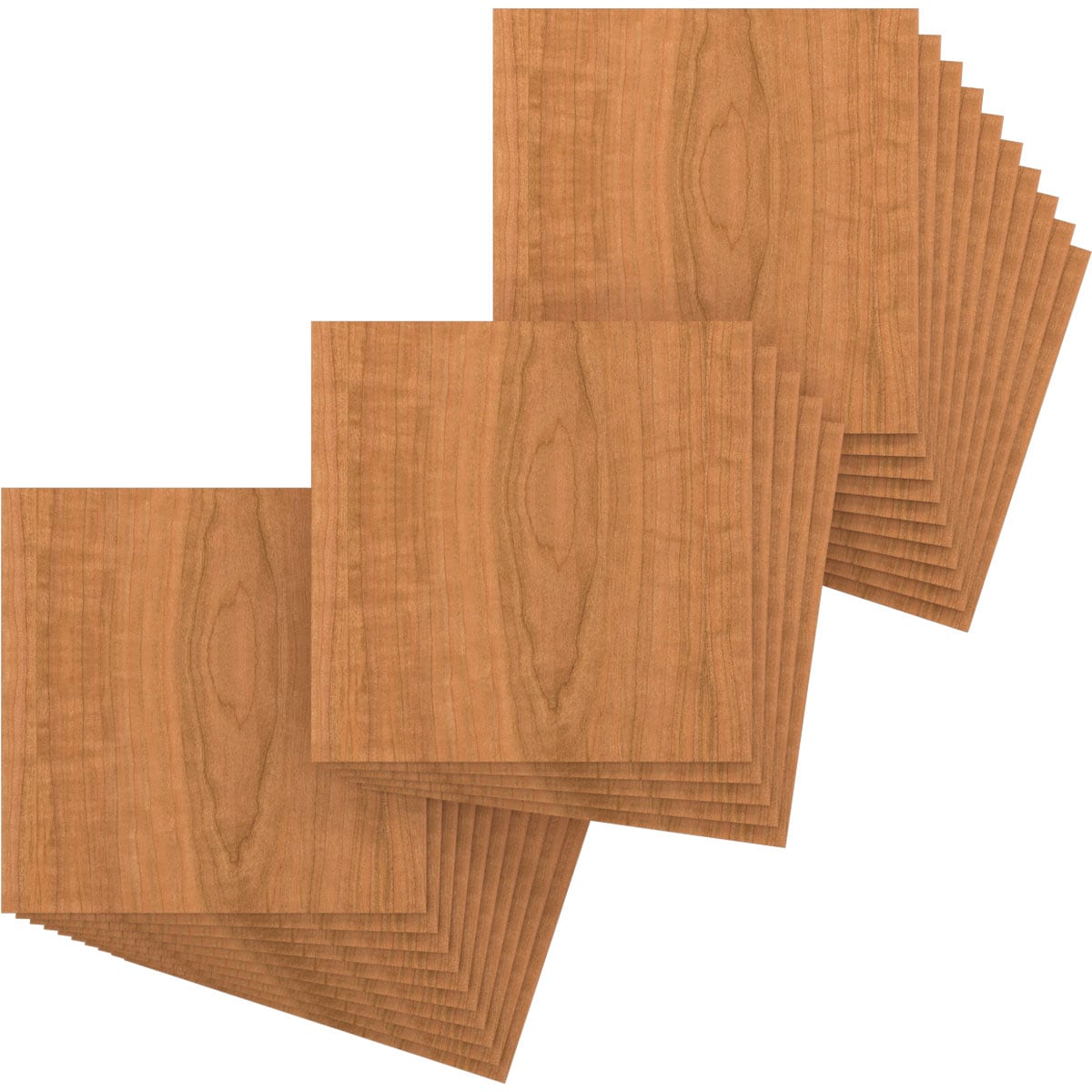 Ekena Millwork HBW16X16X250DCH 15-3/4-in x 15-3/4-in Smooth Paintable/Stainable Wood Wall Panel ( 25 -Pack, Covers 1.72-sq ft )