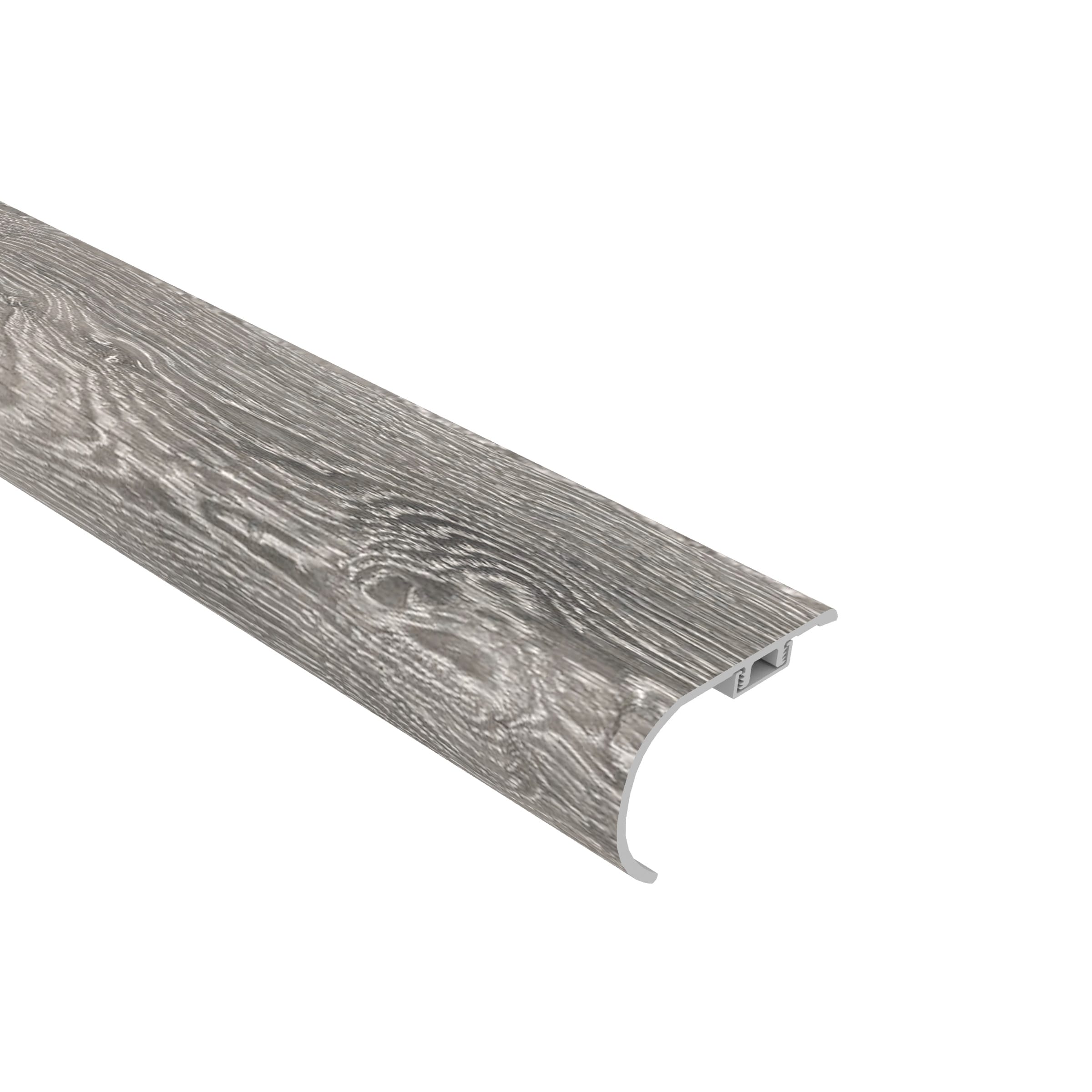 CALI 7904500514 Longboards Oceanic Oak 2-in T x 1-1/2-in W x 72.83-in L Prefinished Vinyl Bullnose Floor Moulding Trim