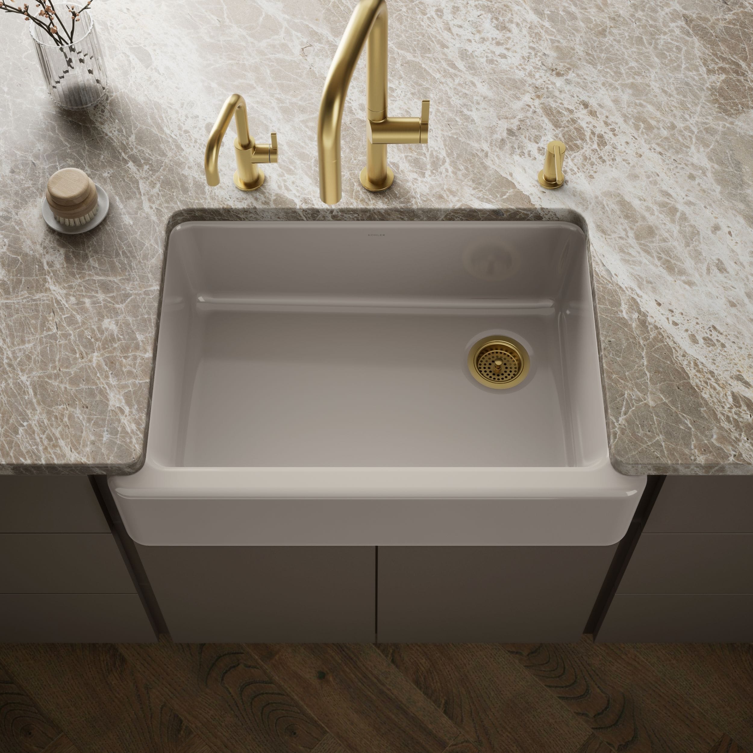 KOHLER - Whitehaven 32-3/4-Inch Undermount Single-Bowl Farmhouse Kitchen Sink