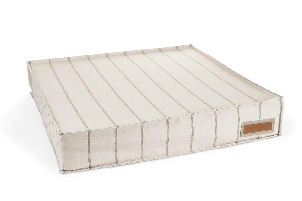 The Houndry 560005-L Rectangular Parchment Pointer Sunbrella acrylic fabric Dog Bed ( Large )