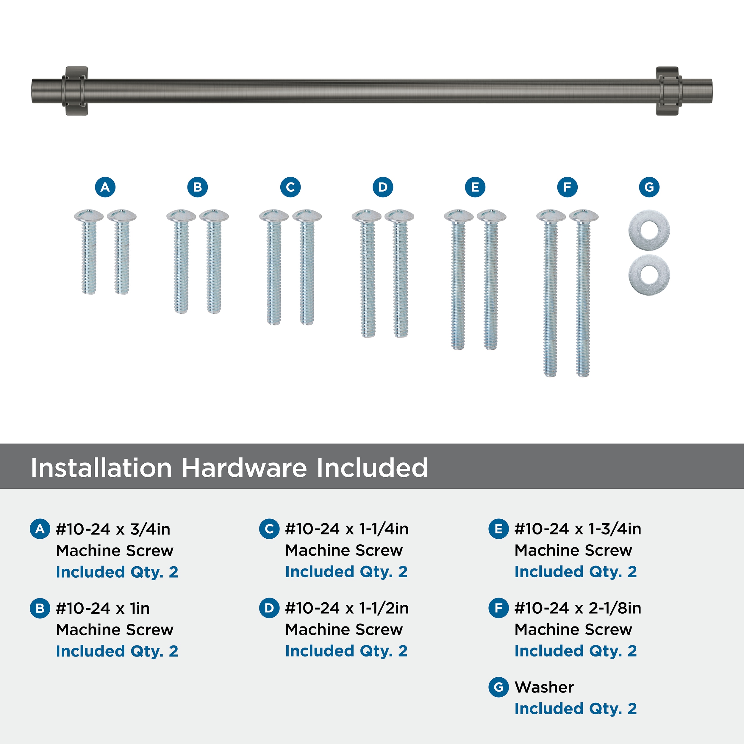 Amerock BP36699GM Cabinet-Pulls - View #2