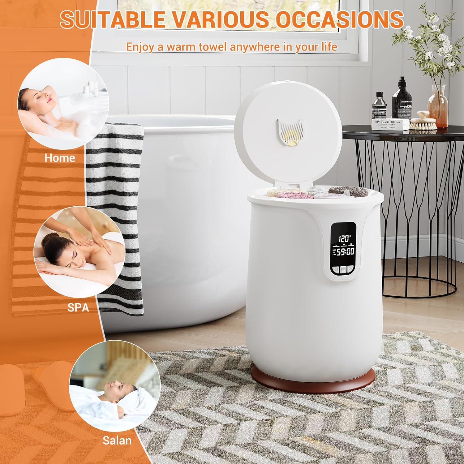 Garvee YYWPHK33G6D9Z4 Towel-Warmers - View #5
