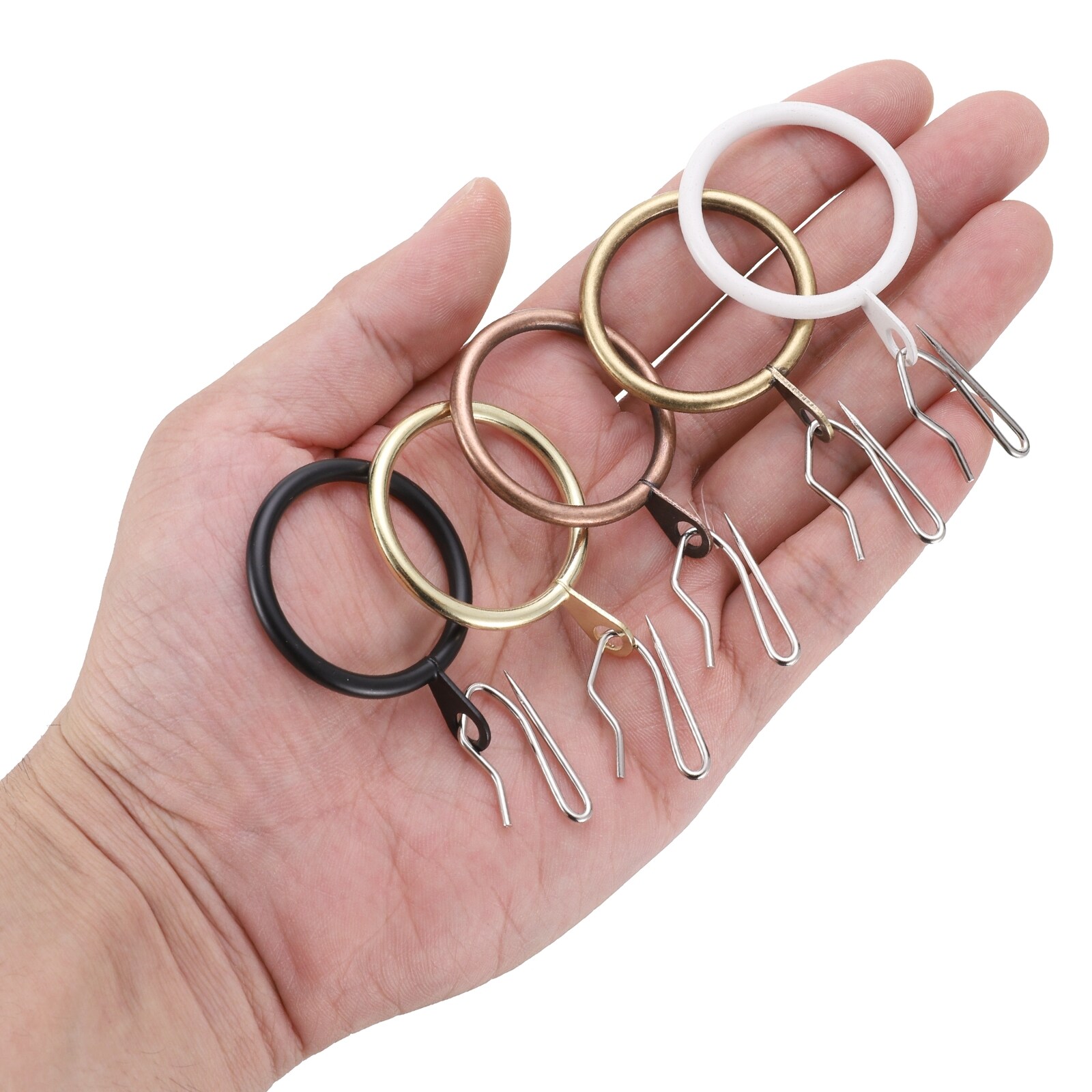 Unique Bargains S25093001UX7615 Shower-Rings-Hooks - View #4