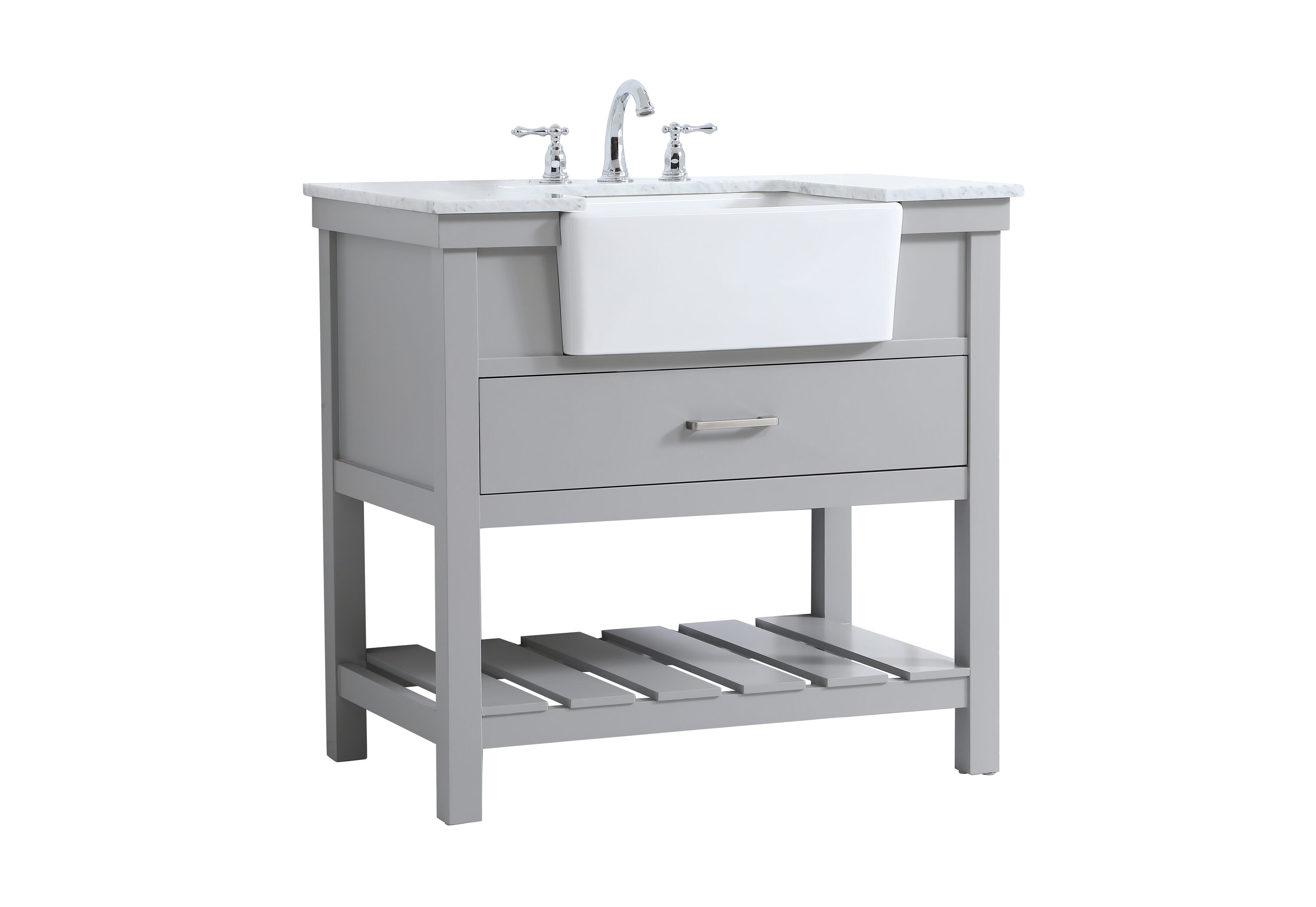 Elegant Decor HF180408GR Bath-Vanity-Combo - View #8