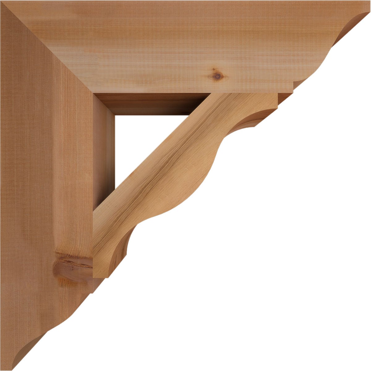 Ekena Millwork BKT06X24X24FST01SWR Exterior-Brackets-Braces - View #3