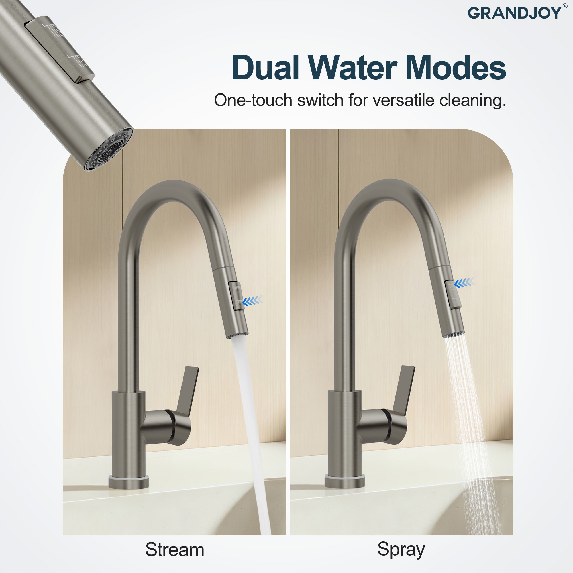 GRANDJOY SGF10GJ-92BN Kitchen-Faucets - View #7