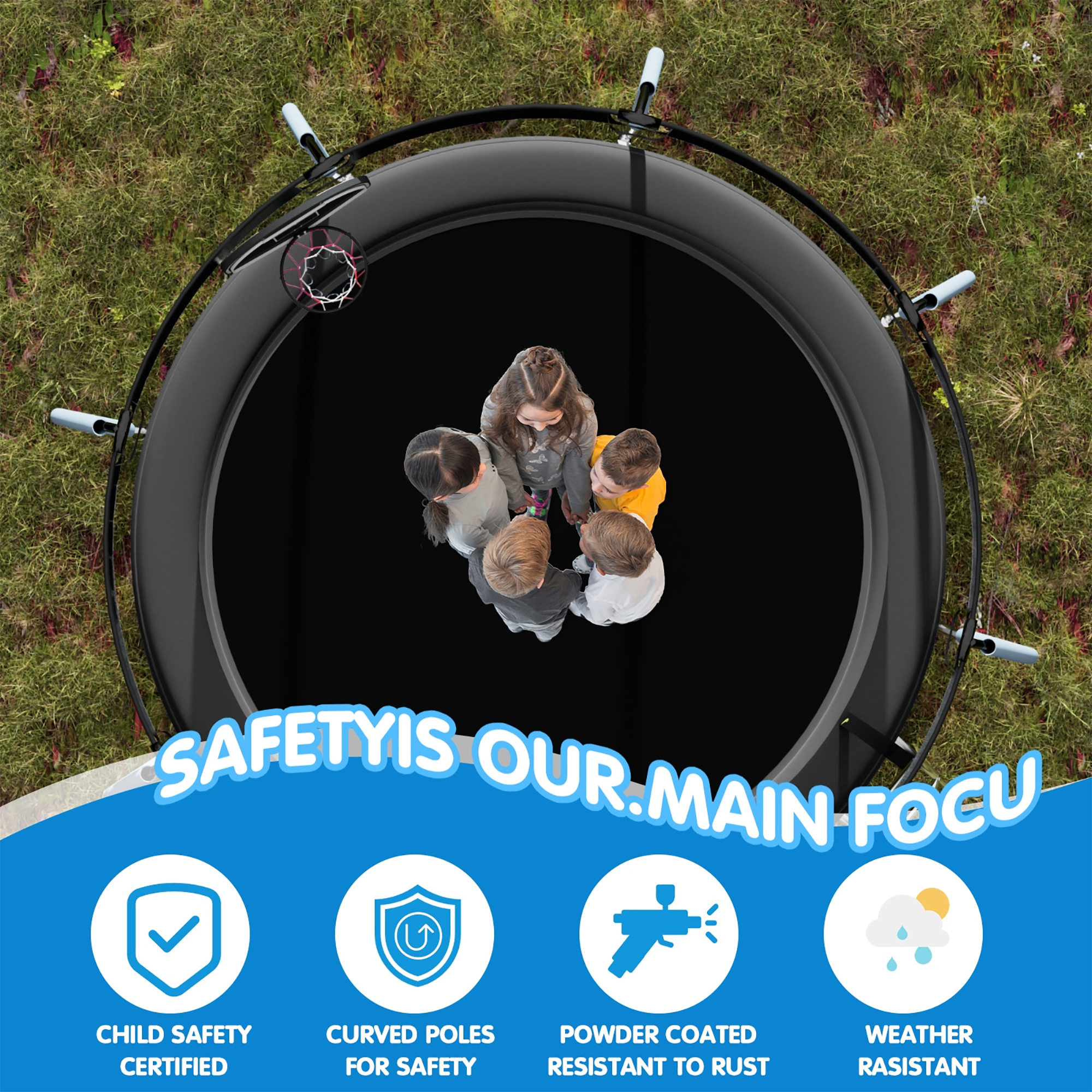 Fun Orange FUN25BC15 trampolines - View #7