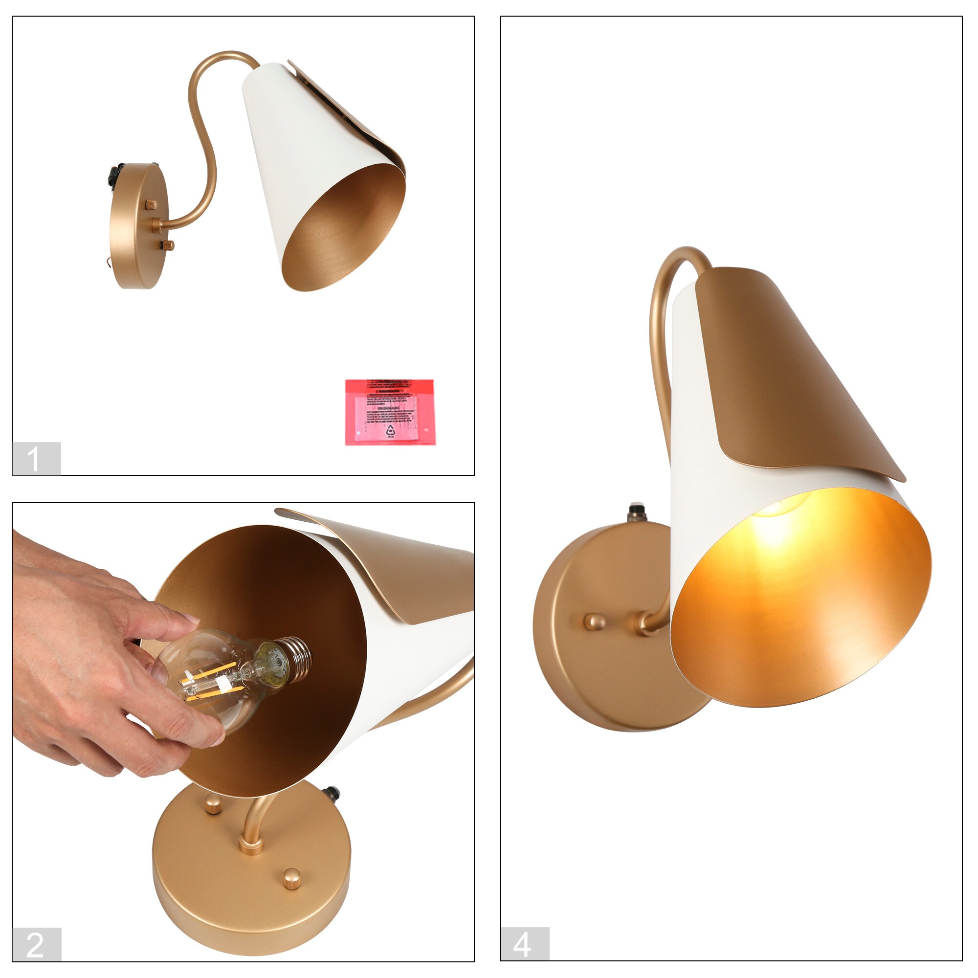LNC HL005226WG Outdoor-Wall-Lighting - View #13