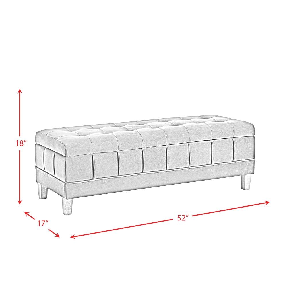 Picket House Furnishings UCB1812001WWE Indoor-Ottomans - View #15