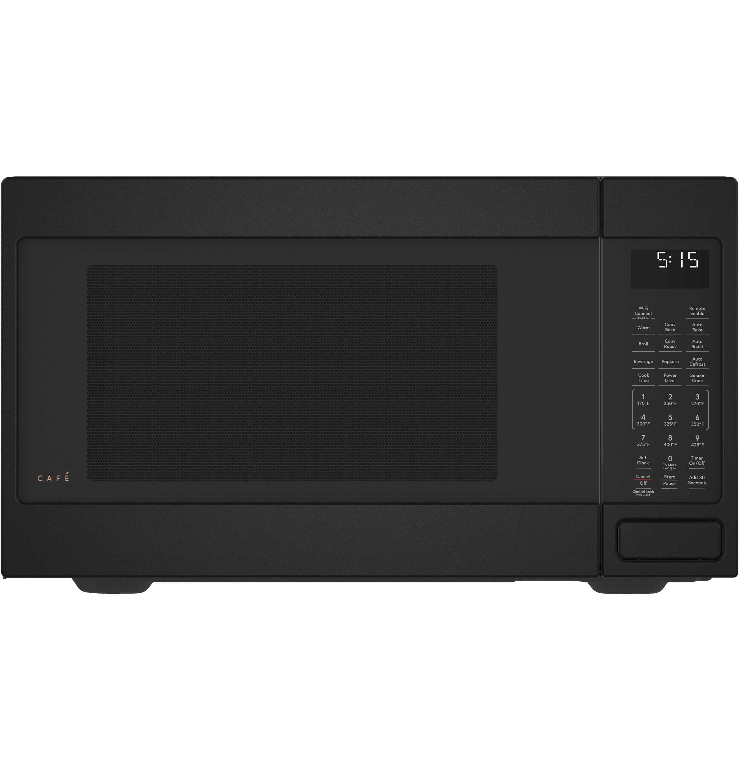 GE 0.9 Cu. Ft. Capacity Smart Countertop Microwave Oven with Scan