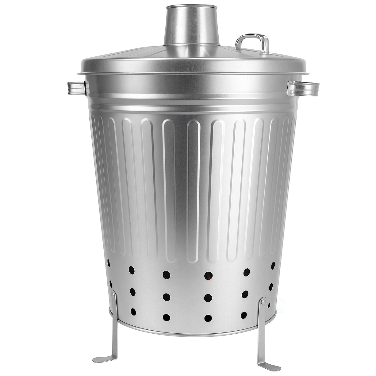 Gardenised Metal Slatted bin Composter