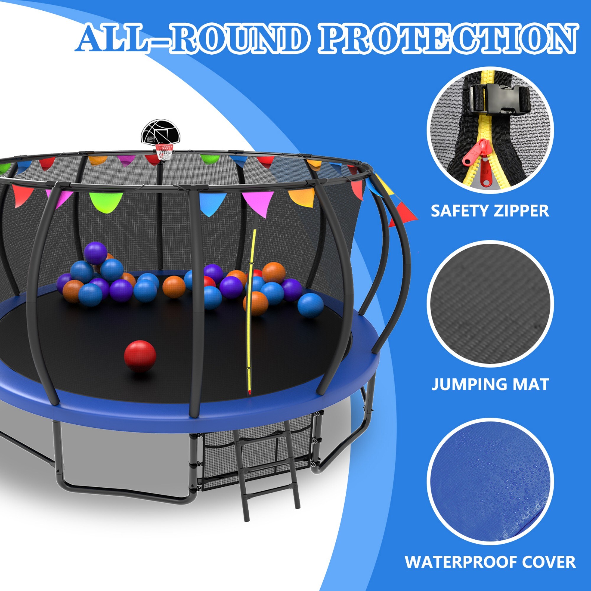 ToolCat BZ-3-207-SN trampolines - View #3