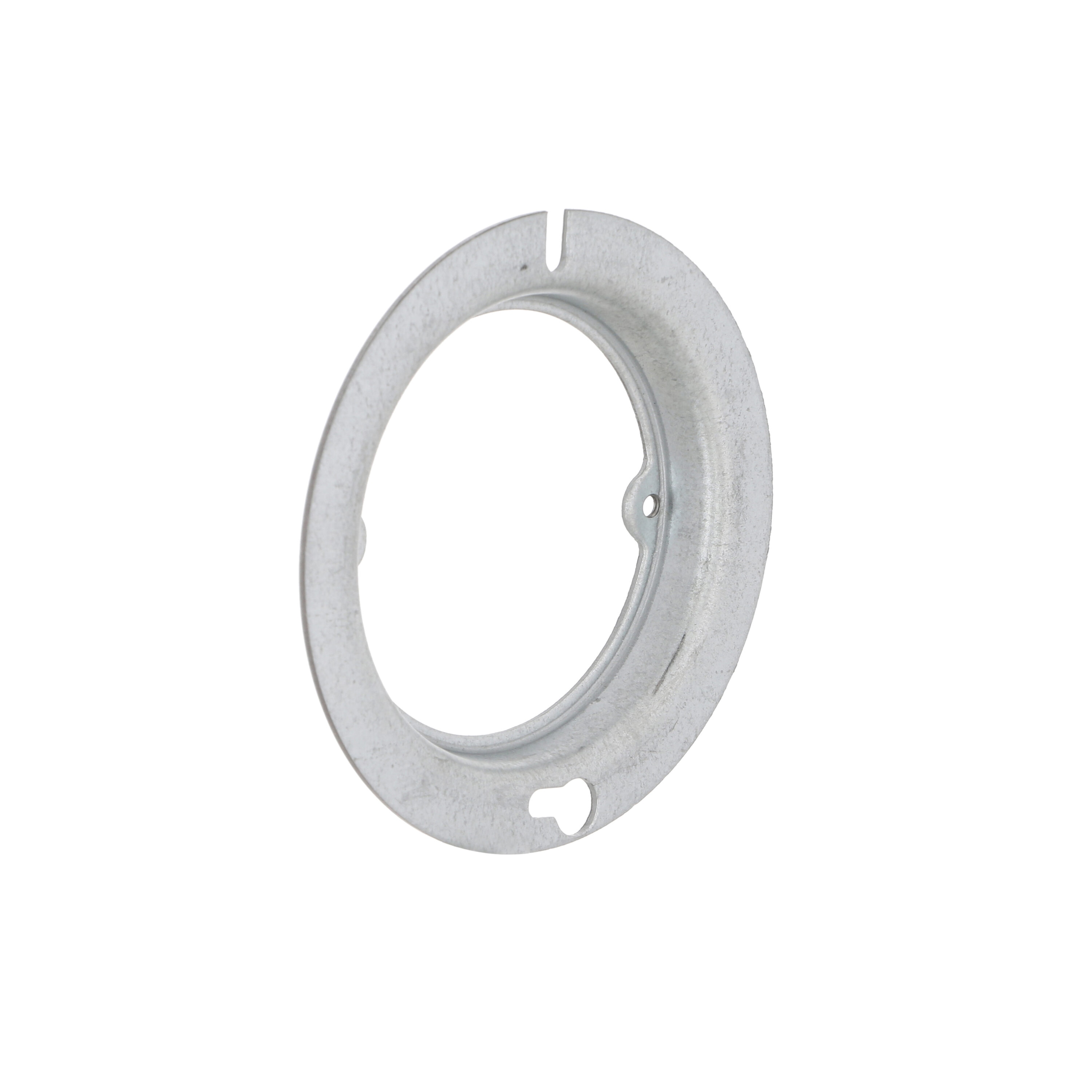 Hubbell 737 1 -Gang Round Gray Metal