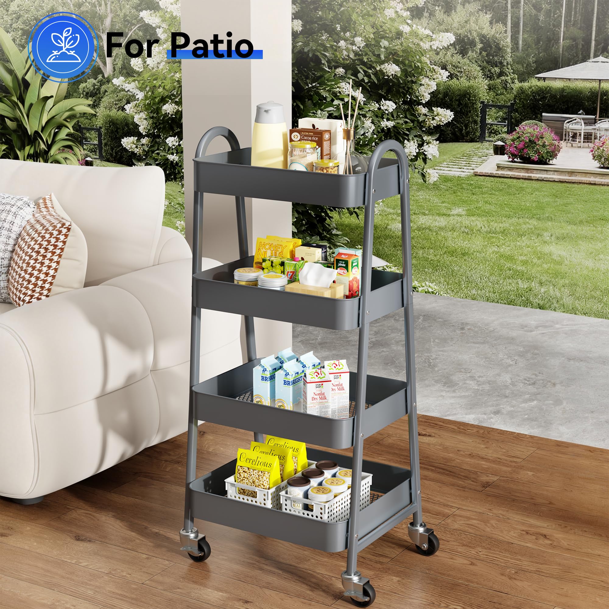 Haysky LSRY-TC4L-GY Utility-Carts - View #8