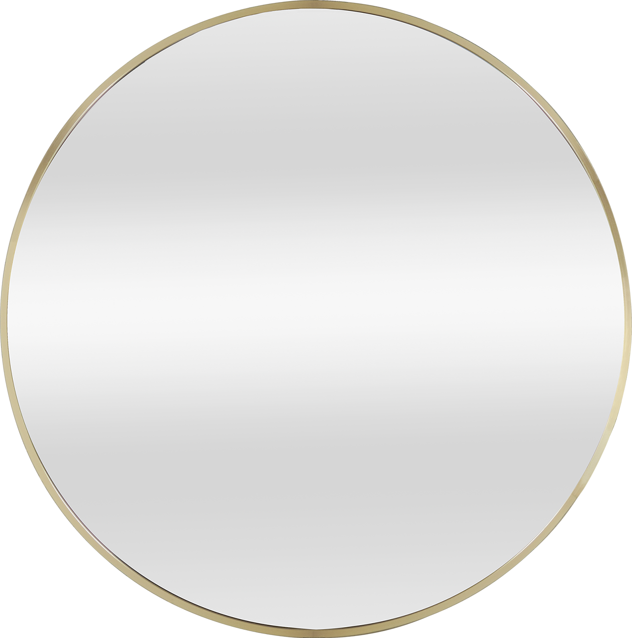 Origin 21 AL058-RG24 24-Inches W x 24.0-Inches H Round Gold Framed Wall Mirror