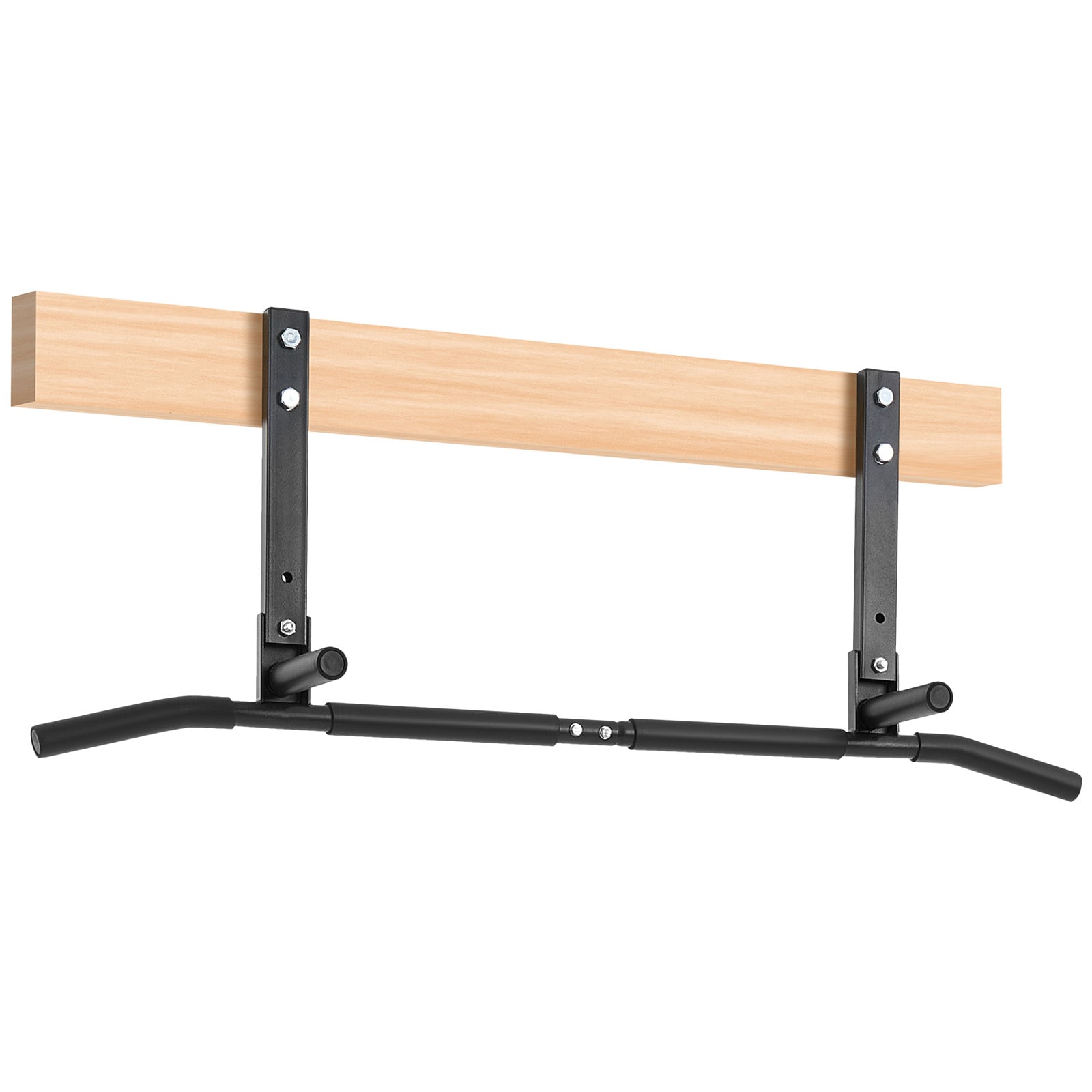 VEVOR Joist Mount Pull Up Bar Ceiling Mounted Chin Up Bar for Home Gym Multi-Grip Pull Ups 42 in Width Multifunctional Training Station Heavy Duty Steel Upper Body Workout Bars 440 lbs Capacity