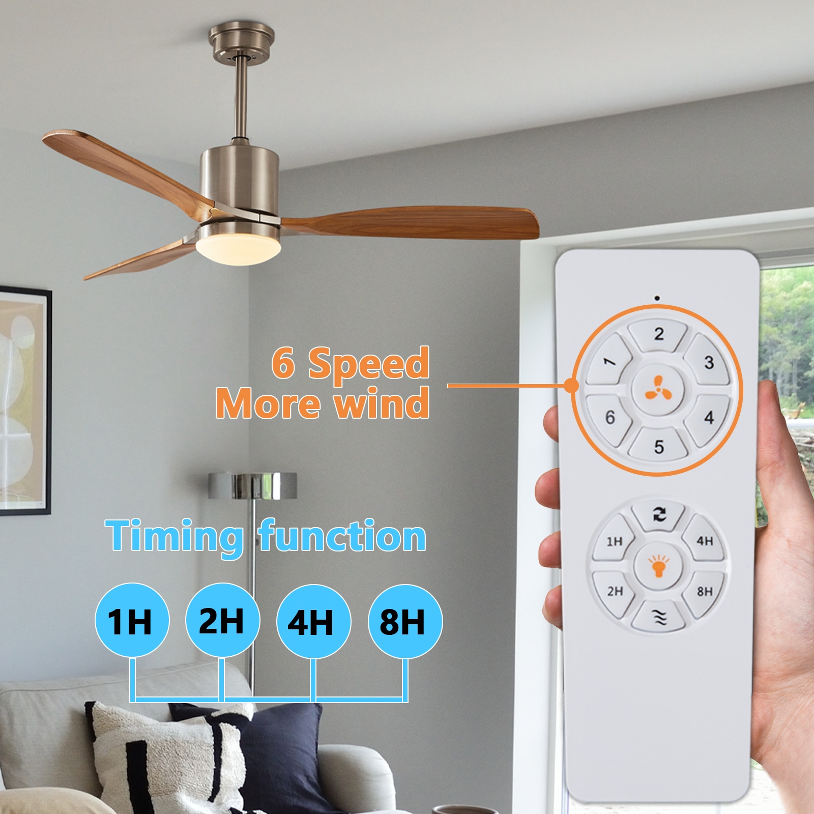 ExBrite LWYFZPFL5204GD Ceiling-Fans - View #17