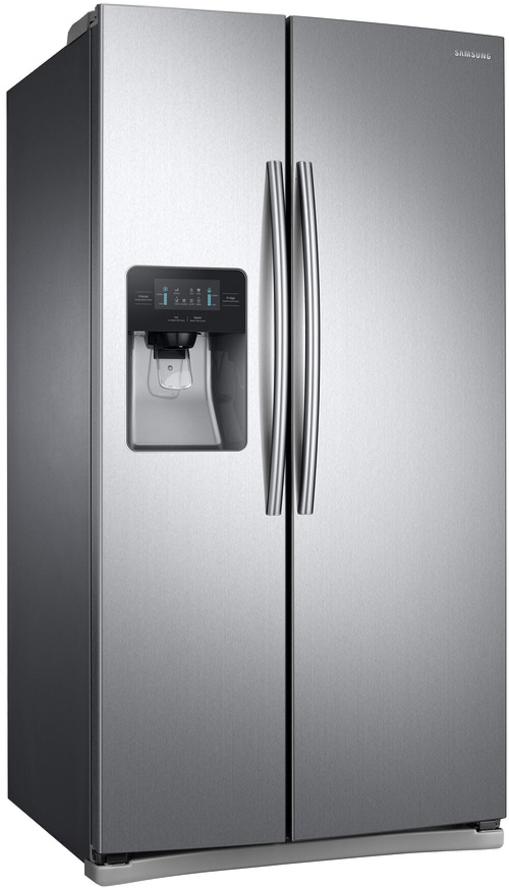 Samsung 24.52-cu ft Side-by-Side Refrigerator with Ice Maker, Water and ...