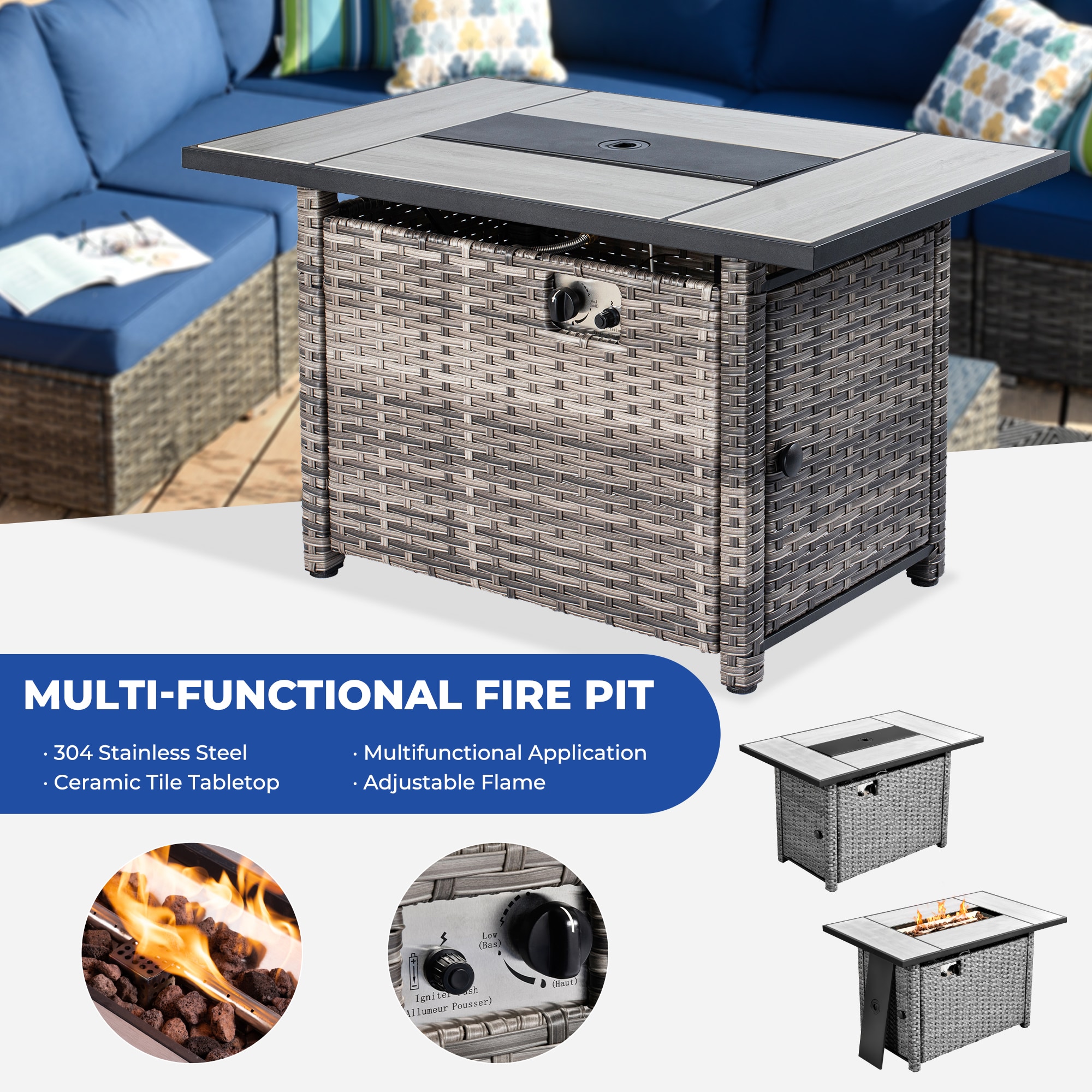 XIZZI XIHOP70L6CFP Patio-Conversation-Sets - View #5