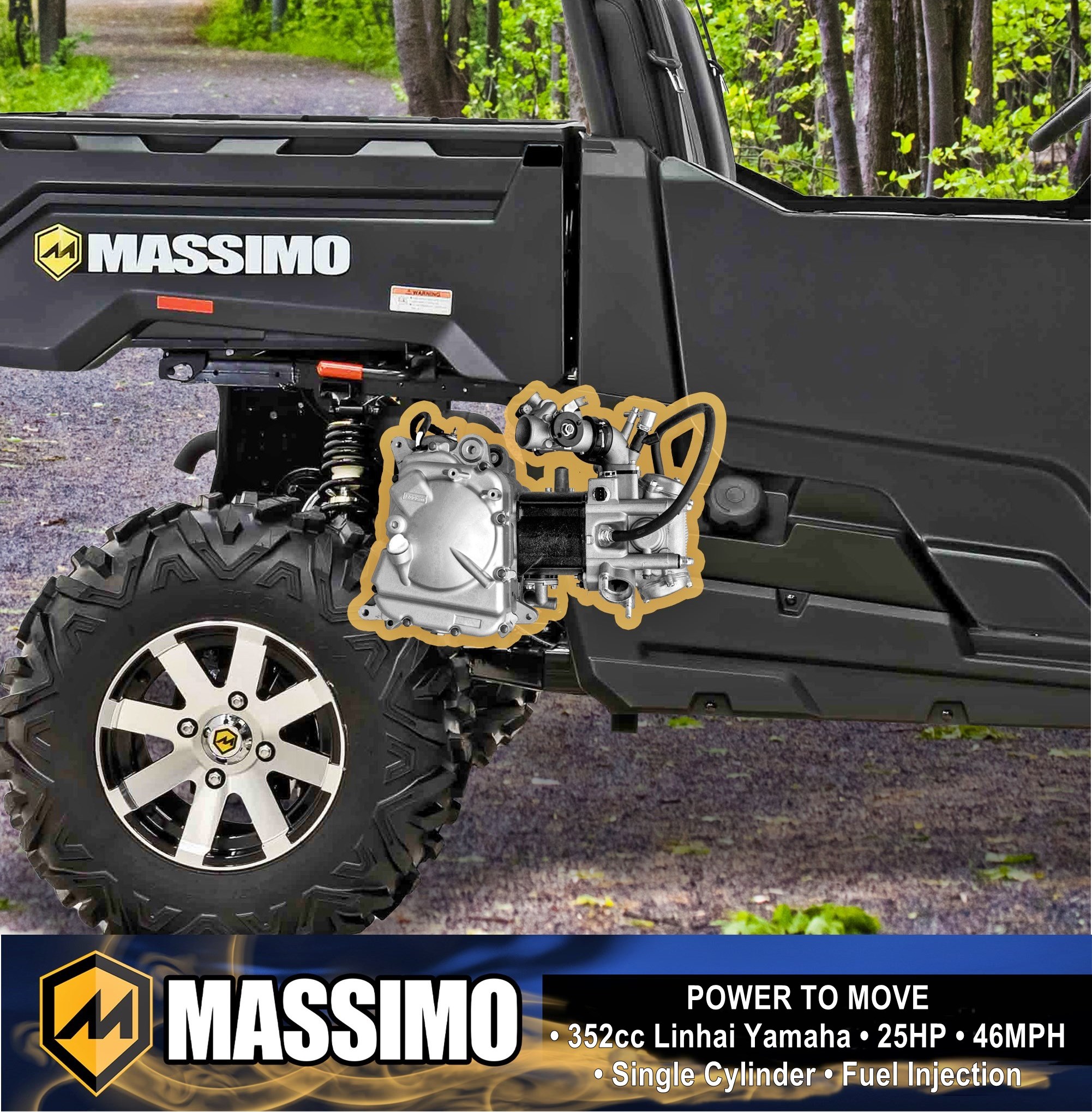 Massimo MMS-BK450-GR Motorized-Vehicles - View #3