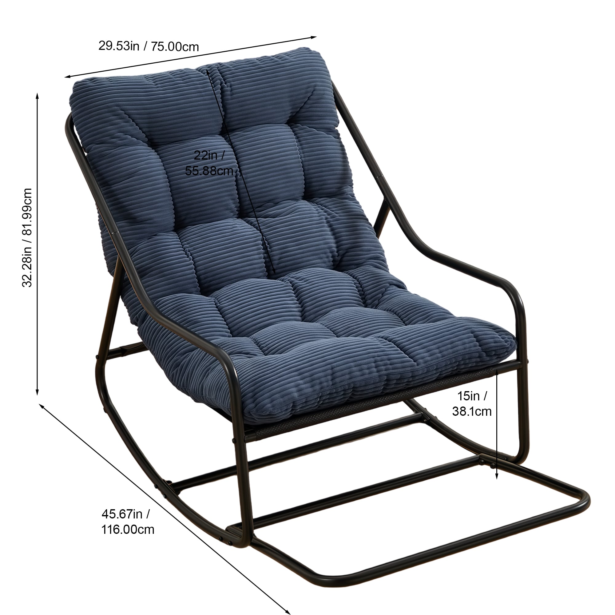 TEINIE HJJ-W640P44ZQ Patio-Chairs - View #5