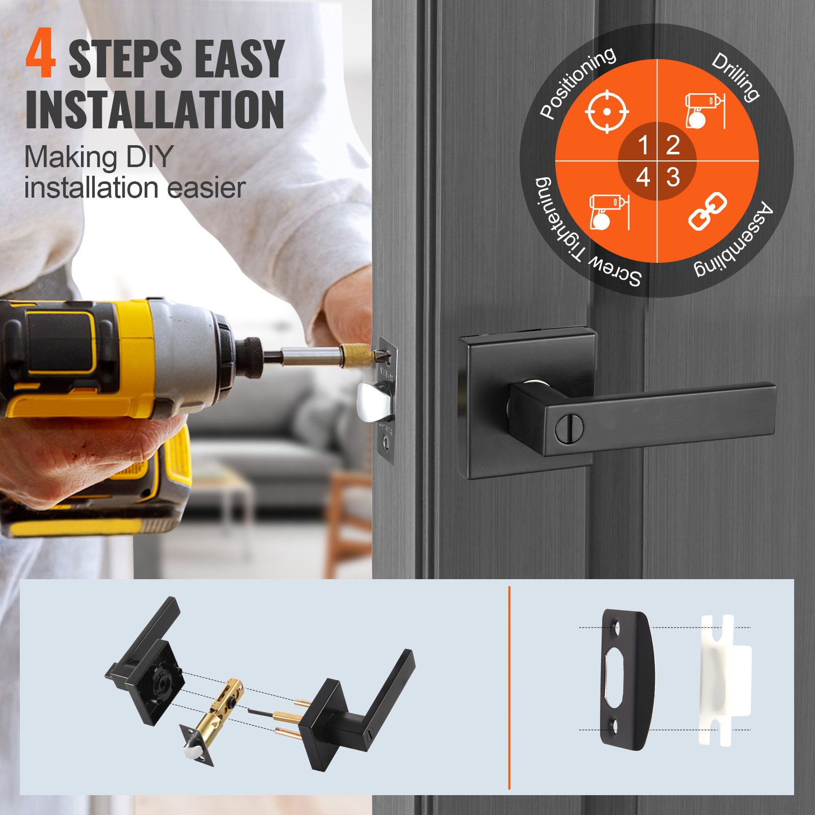 VEVOR SCYSMJSBSFX106879V0 Door-Handles - View #4