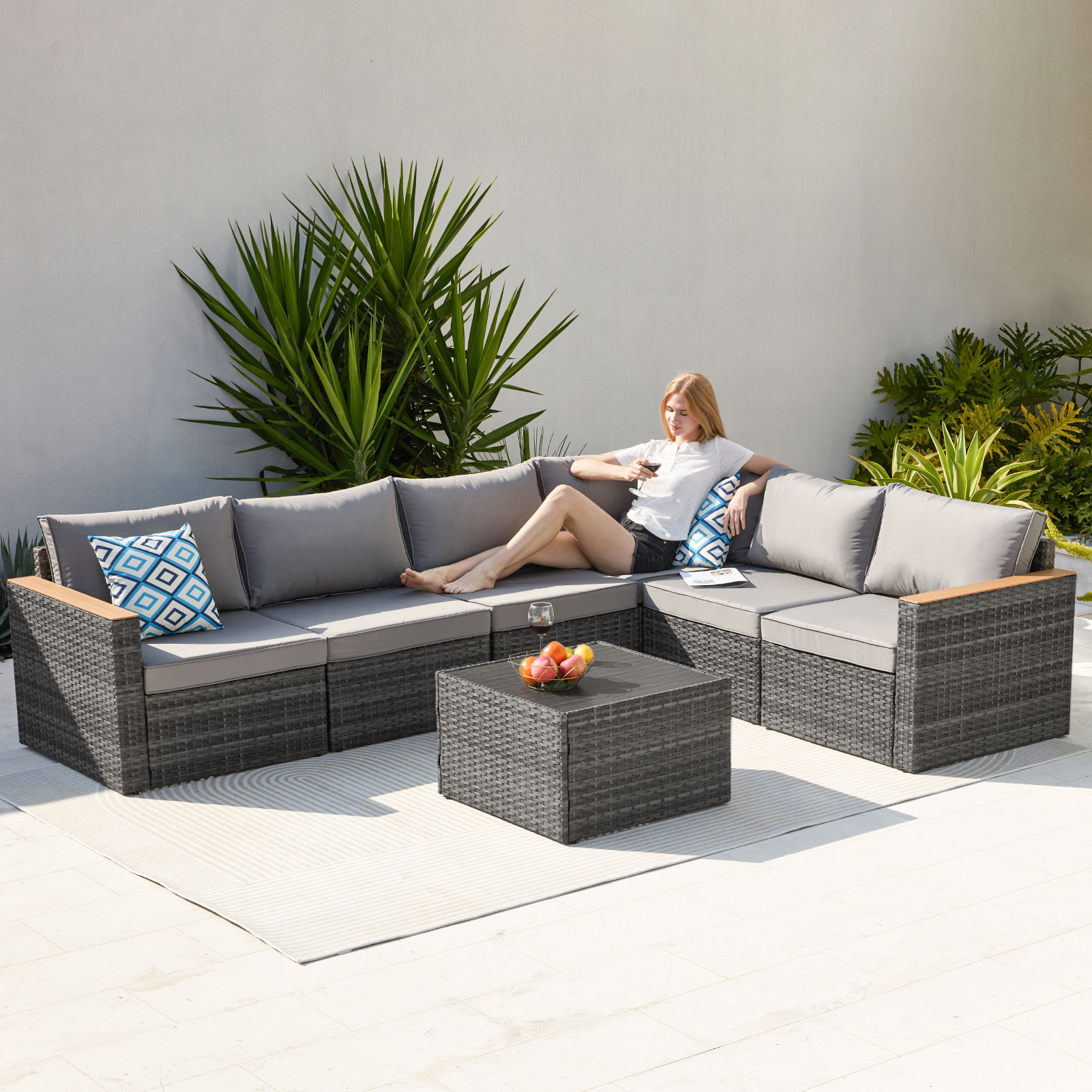 CESICIA JT34A Patio-Conversation-Sets - View #2