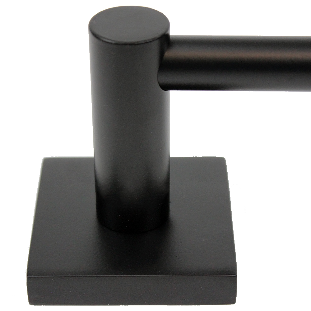 Rusticware 8918BLK Urban 18-in Black Wall mount Single Towel Bar