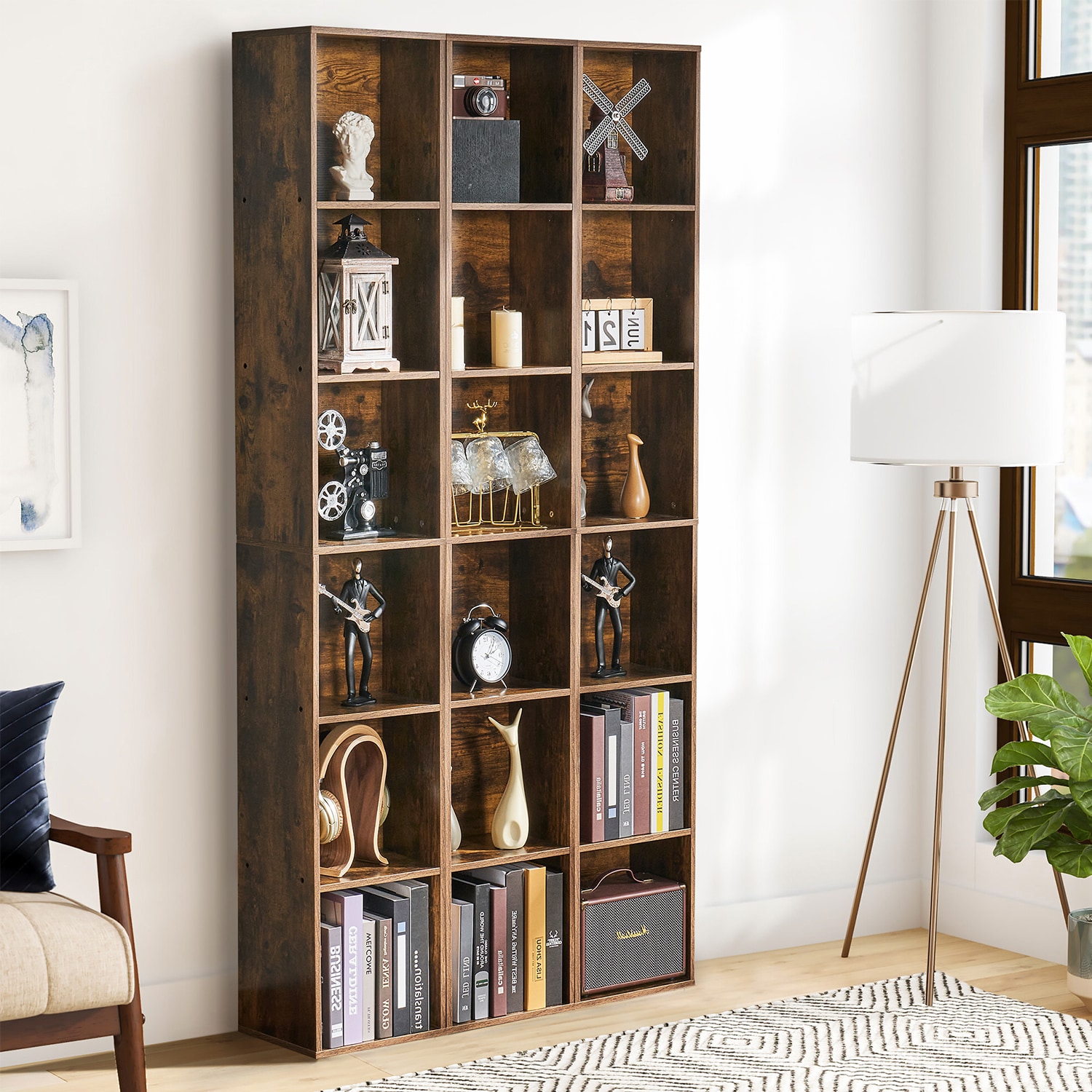 AOXUN LB09027BR bookcases - View #7