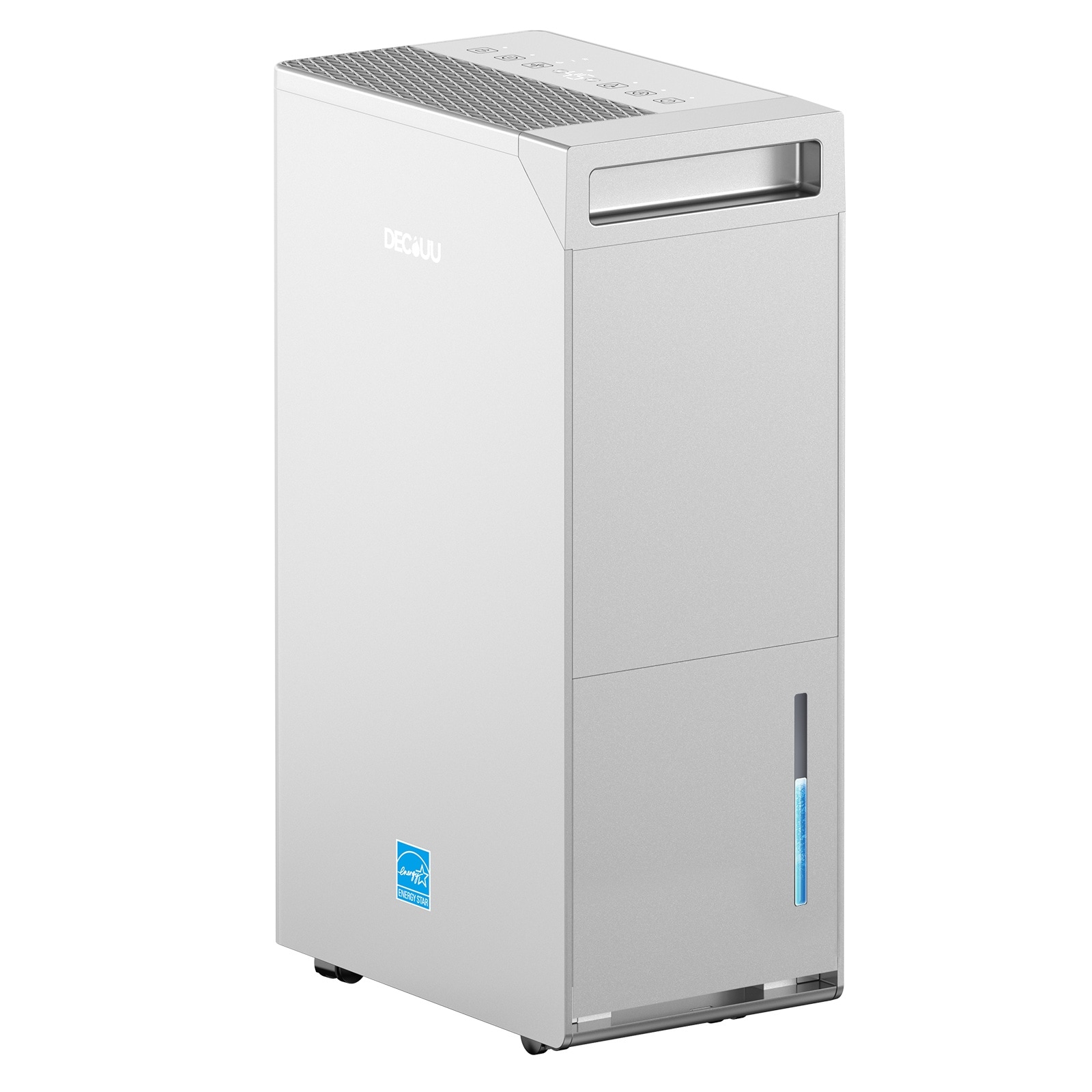 Elexnux 110 pt. Dehumidifier with Pump (For Rooms 3001+ sq. ft) For Basements, Bathrooms, Crawlspaces, in White