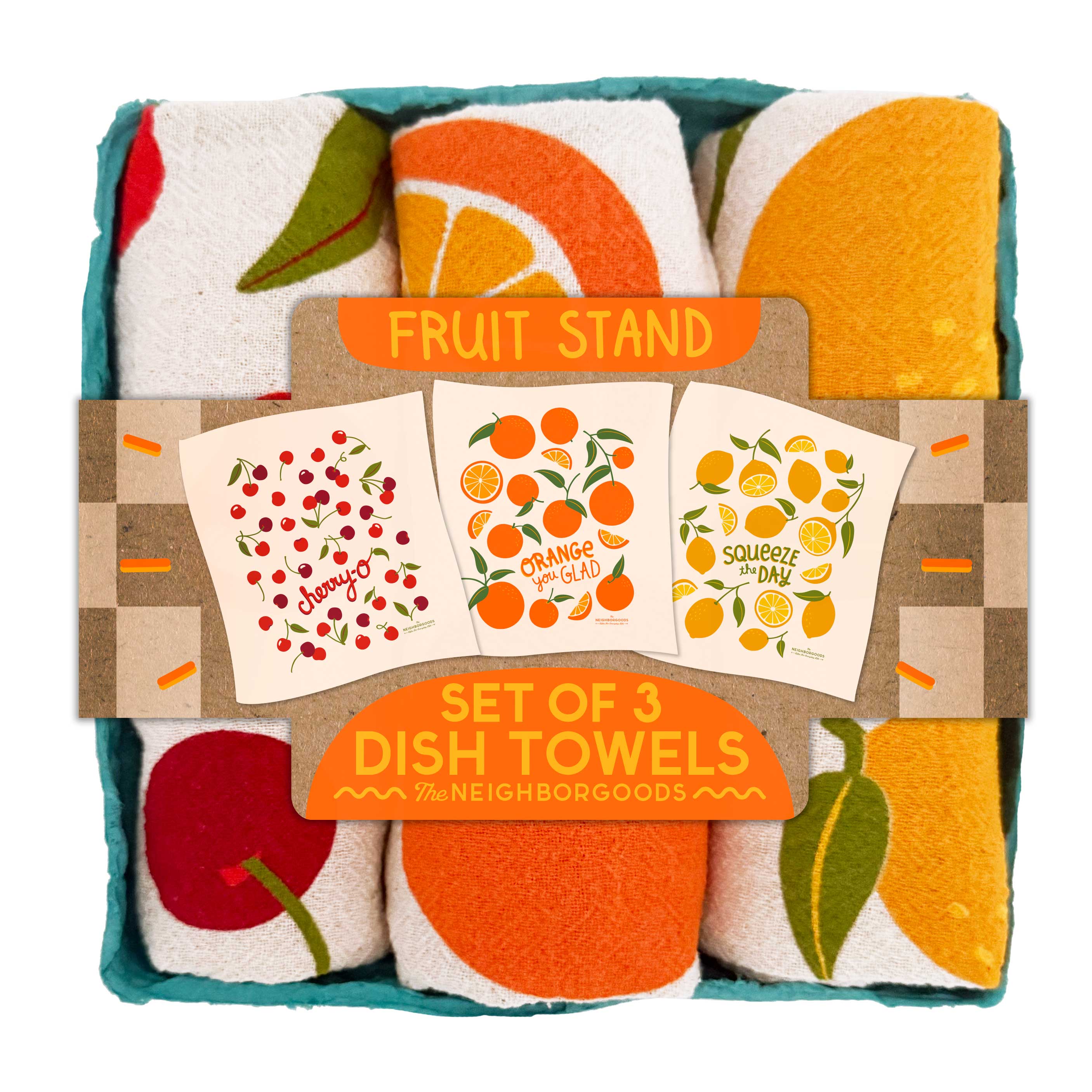 The Neighborgoods Fruit Stand Dish Towel #TS3FRST110