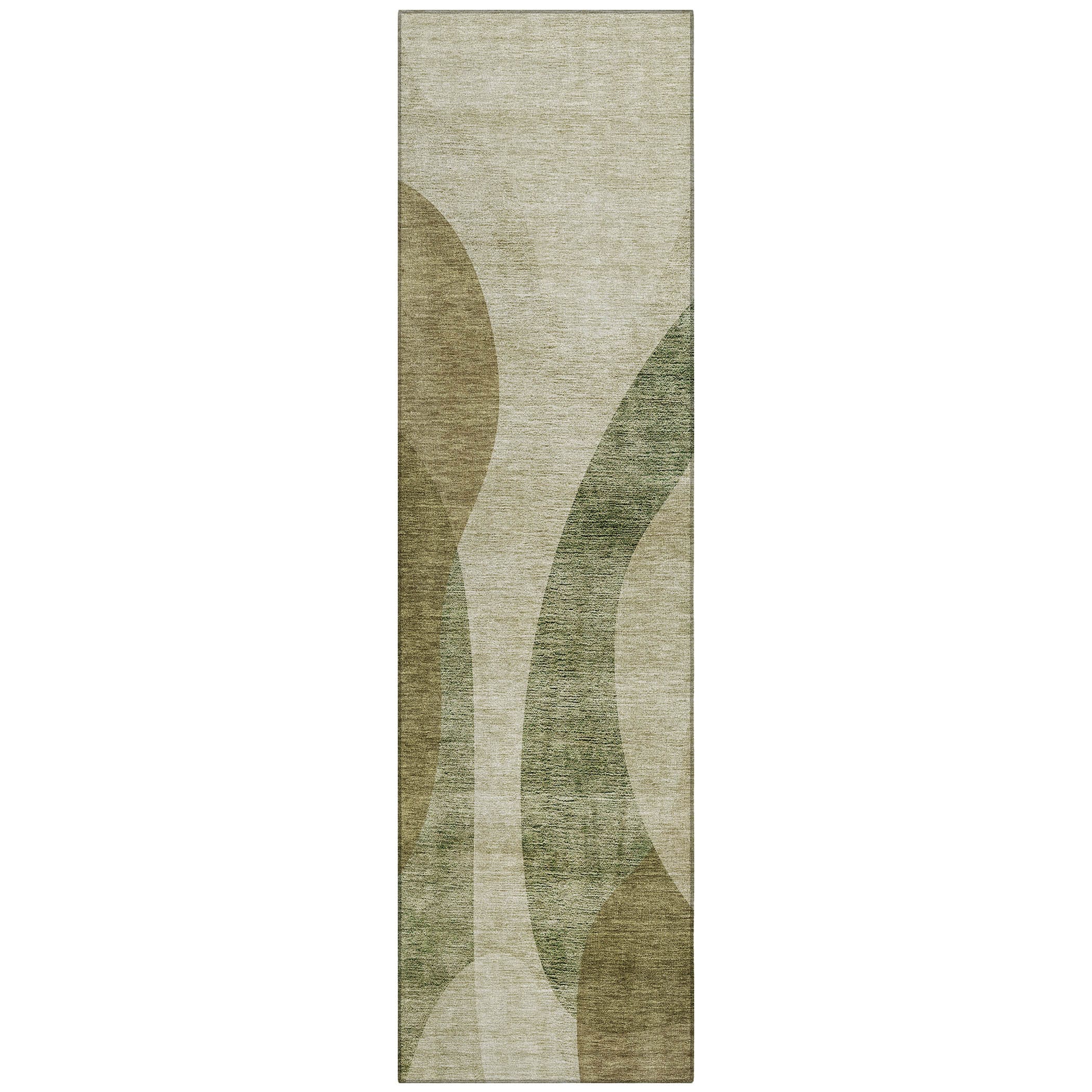 Addison Rugs ACN657BG2X8 Chantille ACN657BG 2 x 7 (ft) Polyester Beige Rectangular Indoor/Outdoor Geometric Machine washable Runner rug