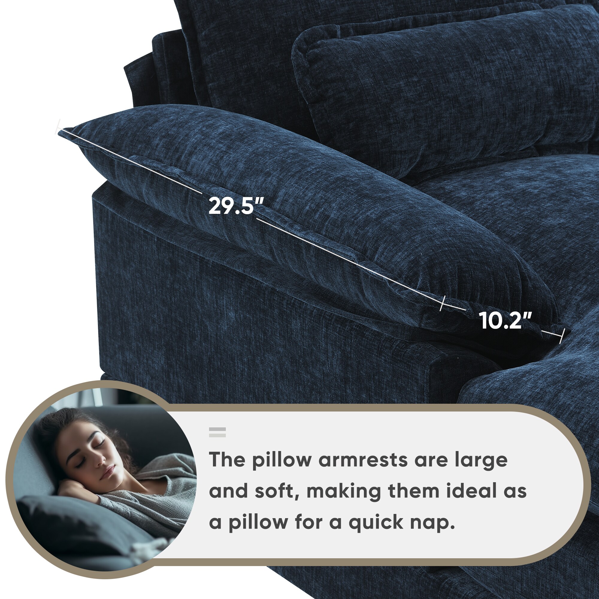 JIMSMAISON JMGTSO03BL Sofas-Loveseats - View #7