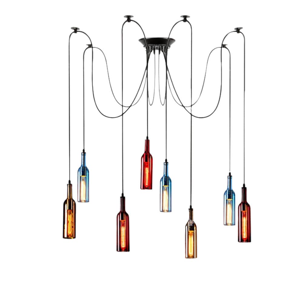 Oukaning HG-HCX-2597 8 -Light Multiple colors Modern/contemporary For Use in Bedrooms, Dining Rooms, Foyers, Kitchens, Living Rooms Chandelier