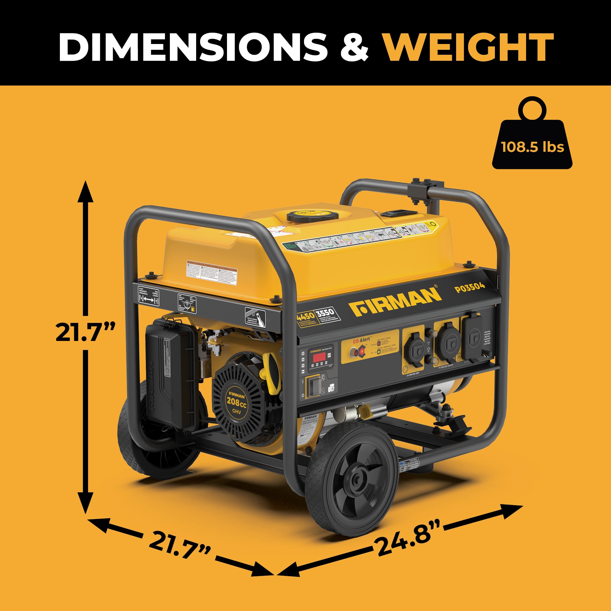 Firman P03504 Portable-Generators - View #11