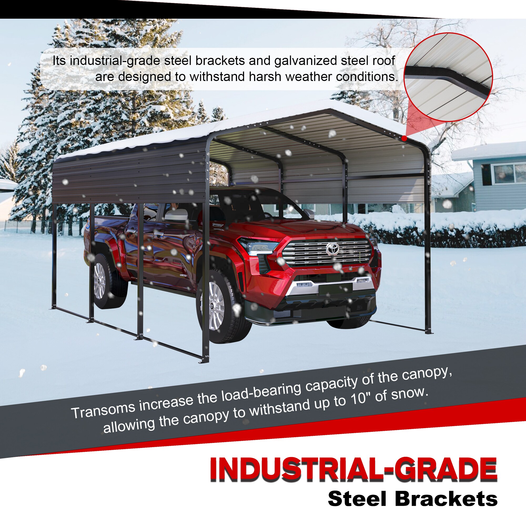 Anysun 717974542190 Carport-Covers - View #8