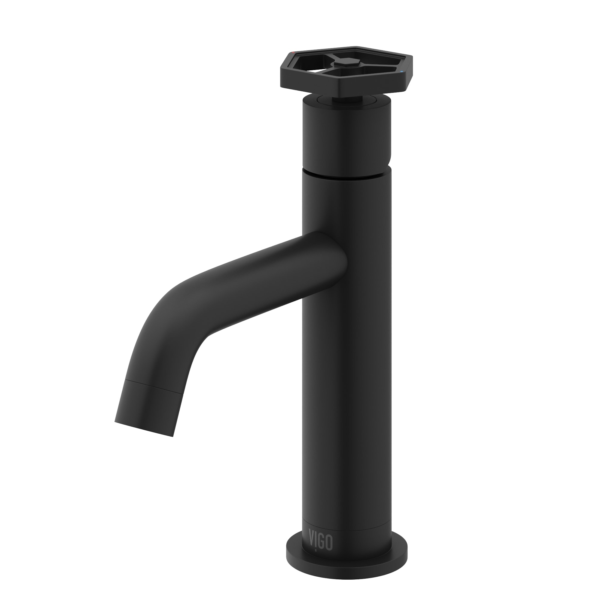 VIGO Ruxton Matte Black Single Hole 1-Handle WaterSense Bathroom Sink Faucet