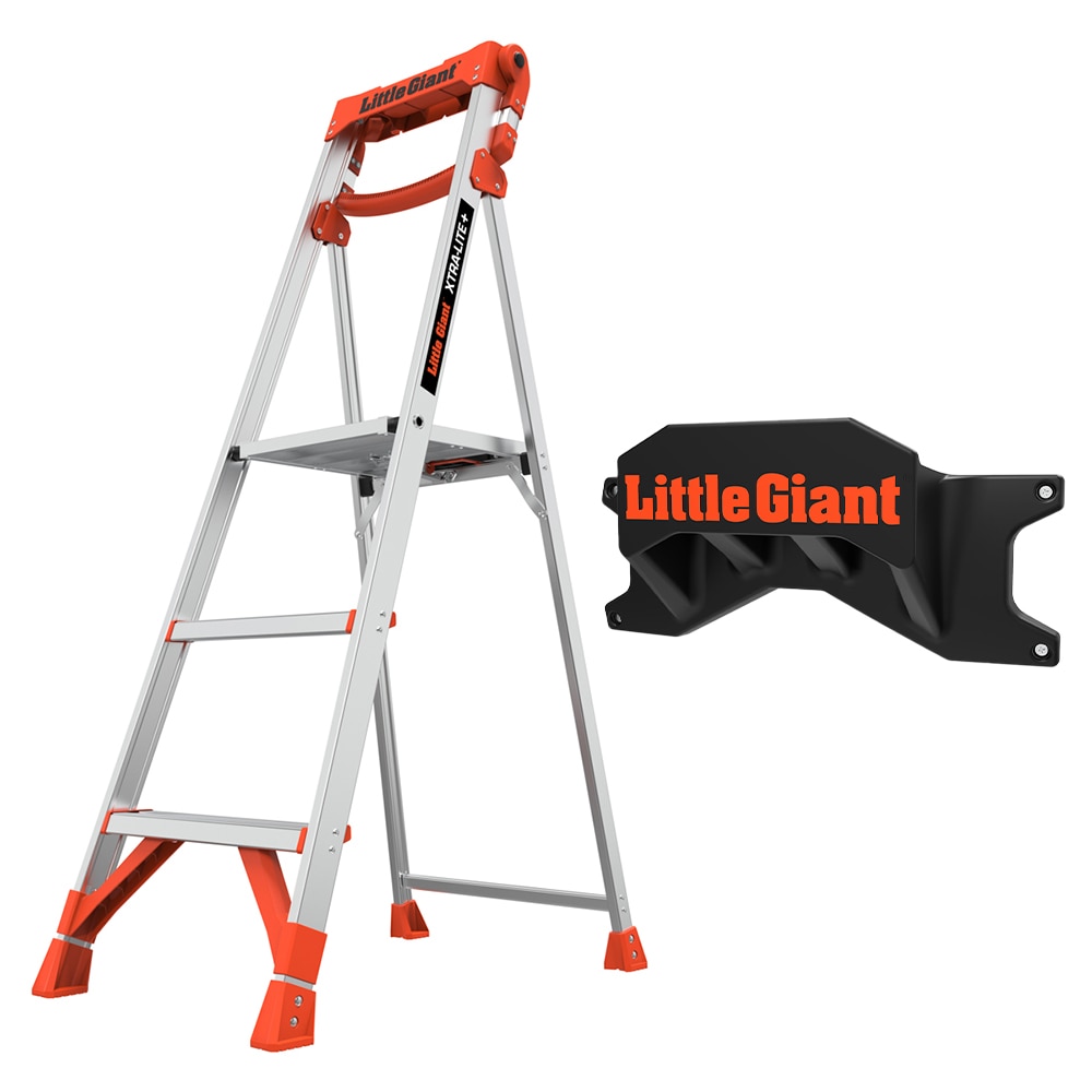 Little Giant Ladders Xtra-Lite Plus 5-ft Aluminum Type 1aa-375-lb Load  Capacity Step Ladder in the Step Ladders department at