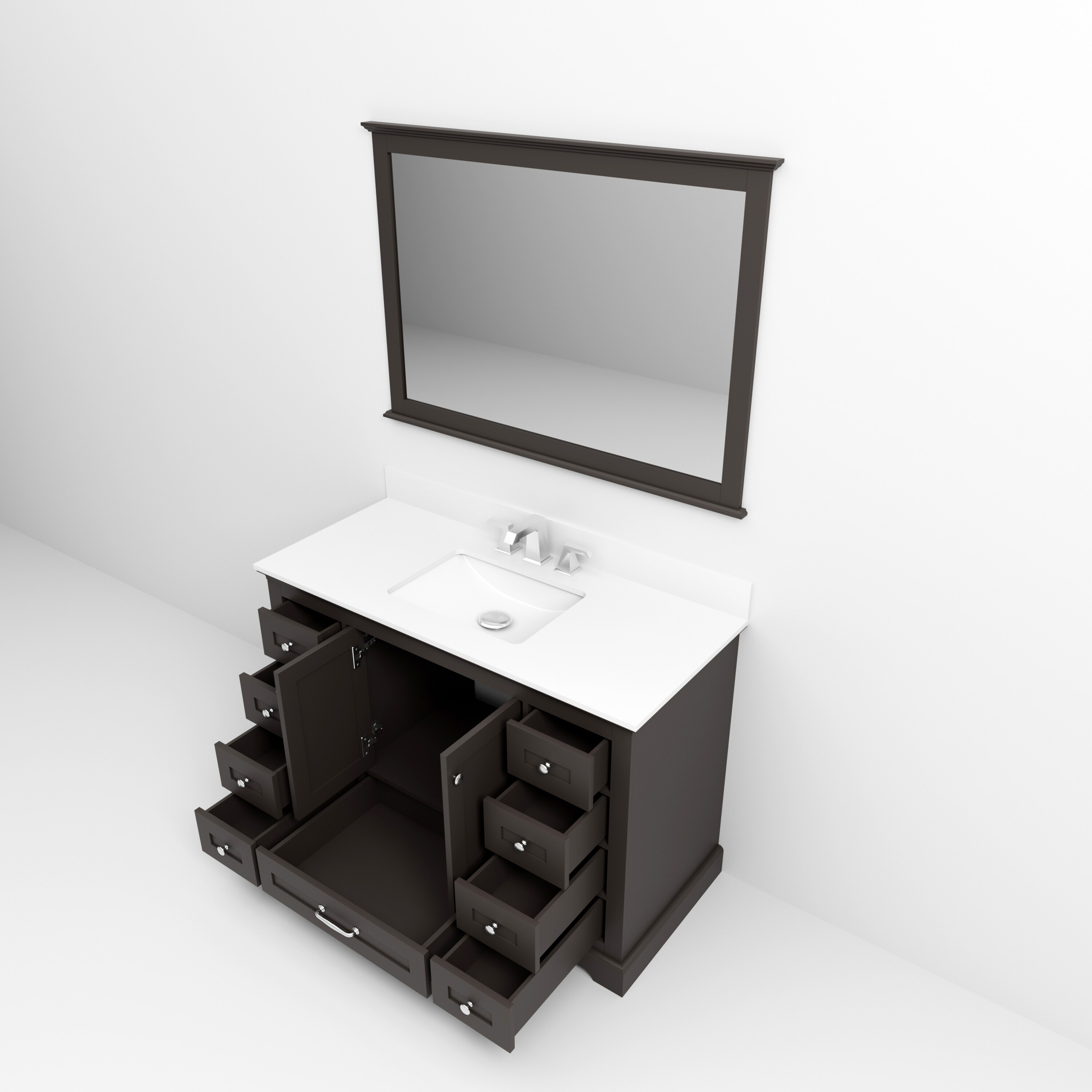 Lexora LVD48SG311 Bath-Vanity-Combo - View #13