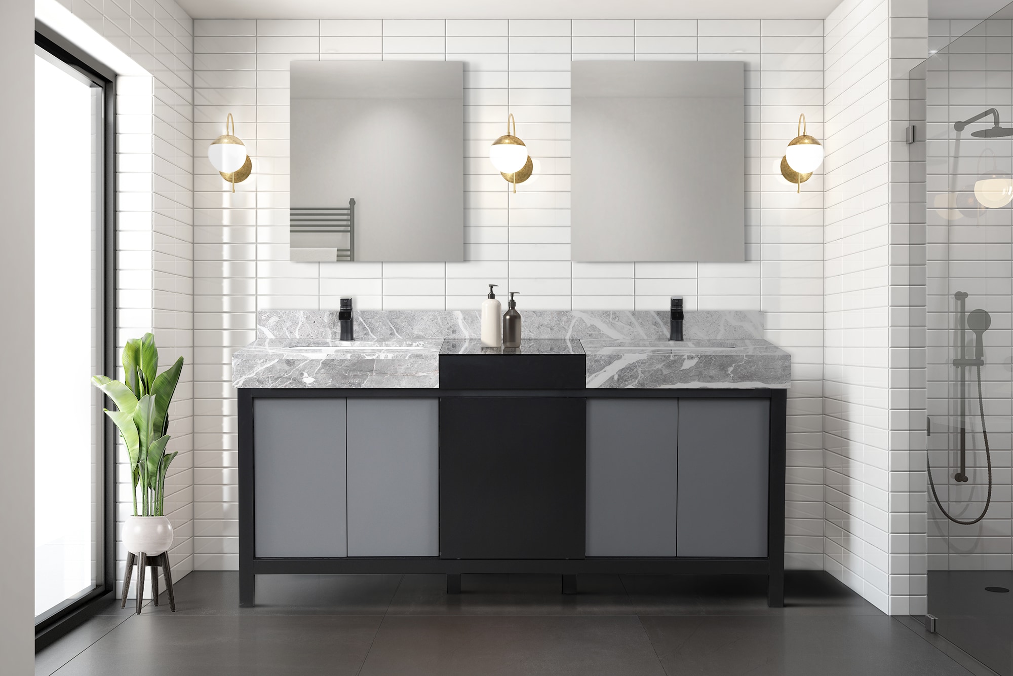 Lexora LZ342272DLIS000 Bath-Vanity-Combo - View #3