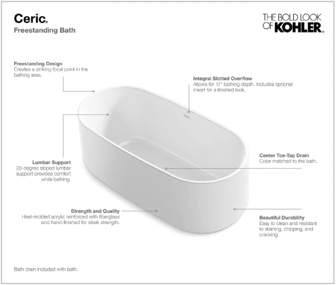 KOHLER K-25985-0 bathtubs - View #4