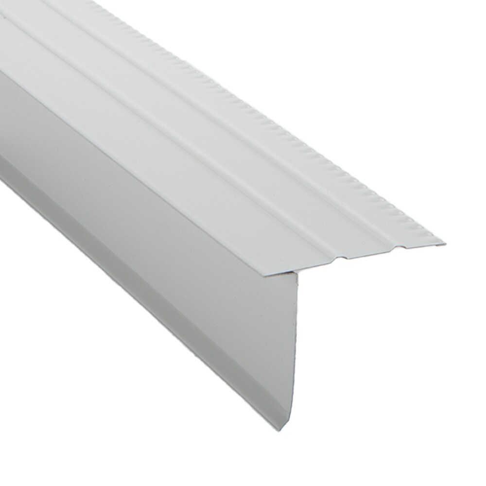 Amerimax Drip Edge 2.5-in x 10-ft White Aluminum Drip Edge in the Drip ...