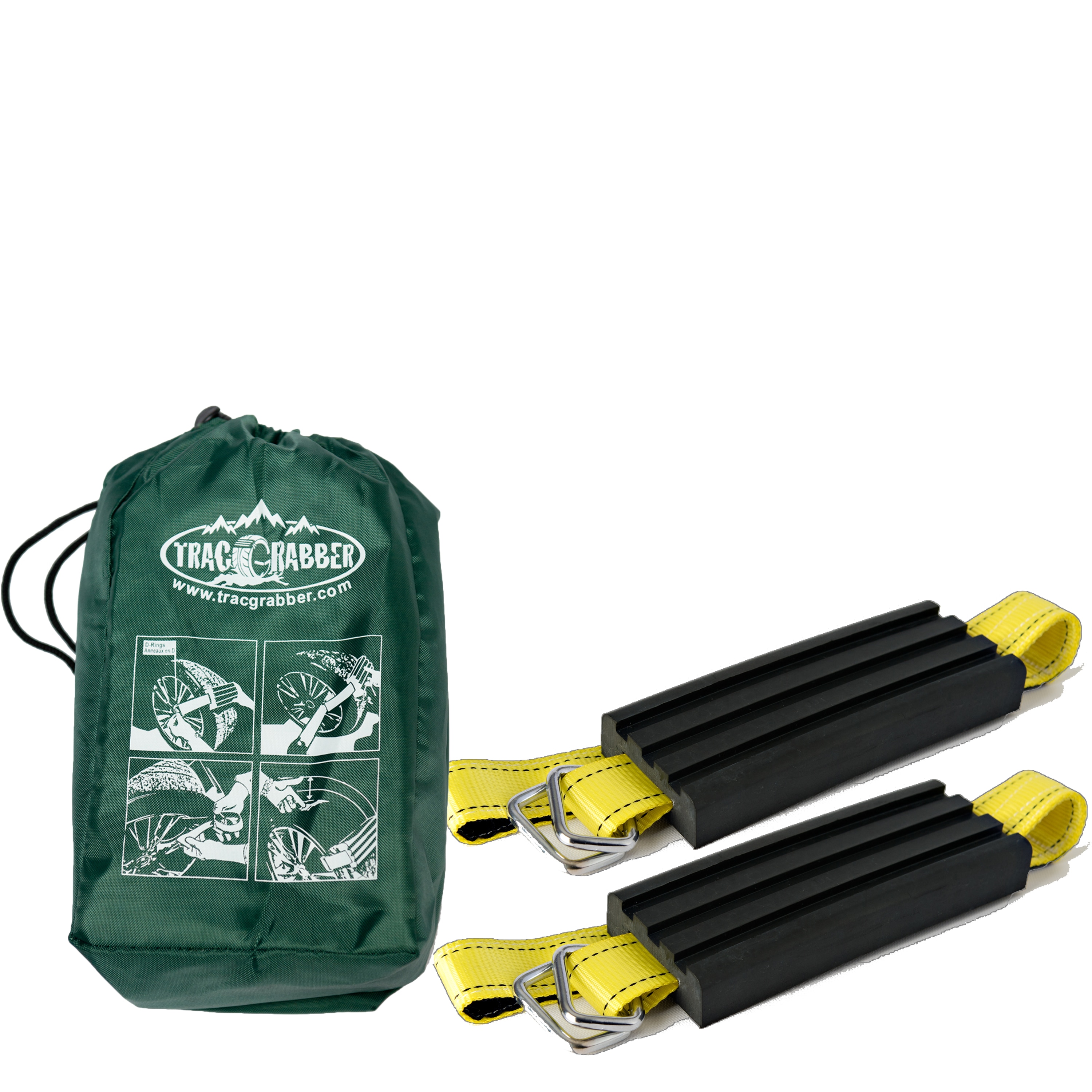 TRAC-GRABBER TG-C01 2 -Pack Tire traction blocks